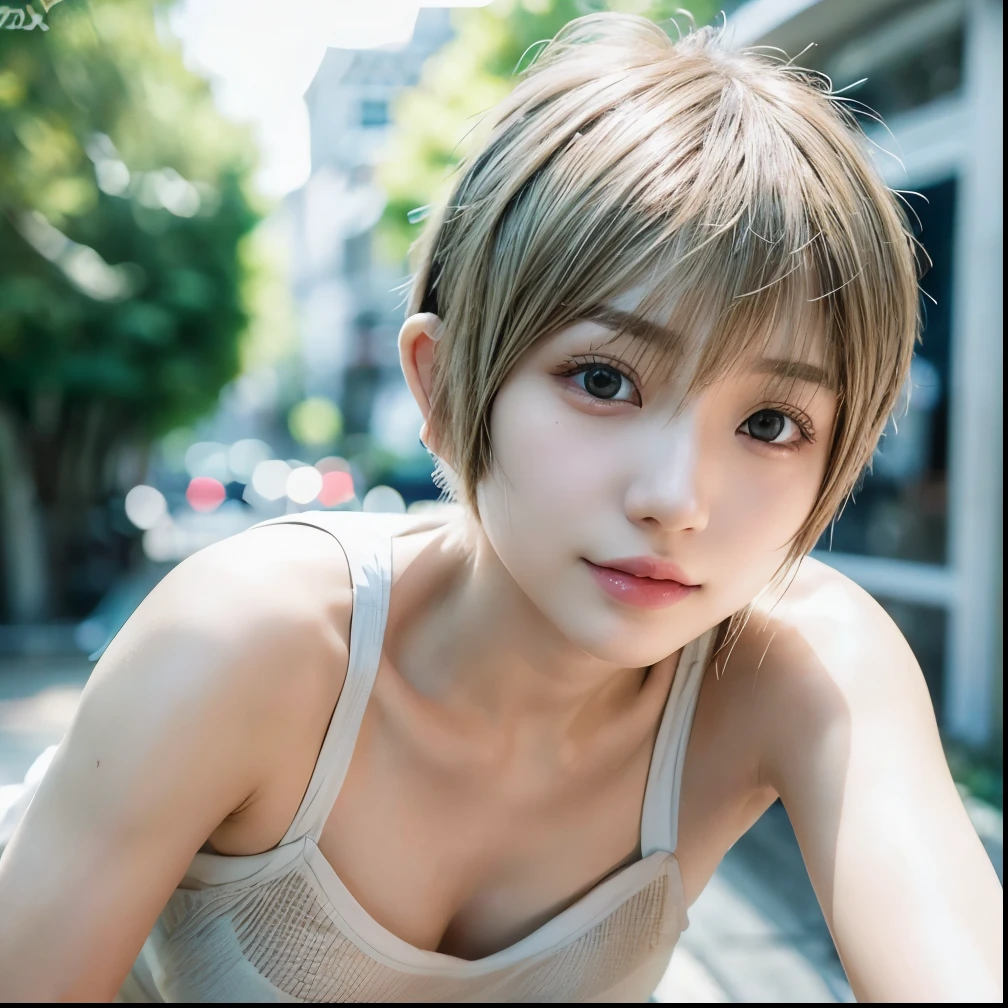 one 、、girl child、lolita、、、short、silver hair、blue eyes、Smile、sweaty、Showing your armpits to the viewer、steam from armpit、 Maschalagnia、8K quality、detailed armpits、detailed armpitsのシワ、armpit sweat、sweaty、a lot of sweat、Drenched armpits、elementary 、red school bag、clothes are transparent
