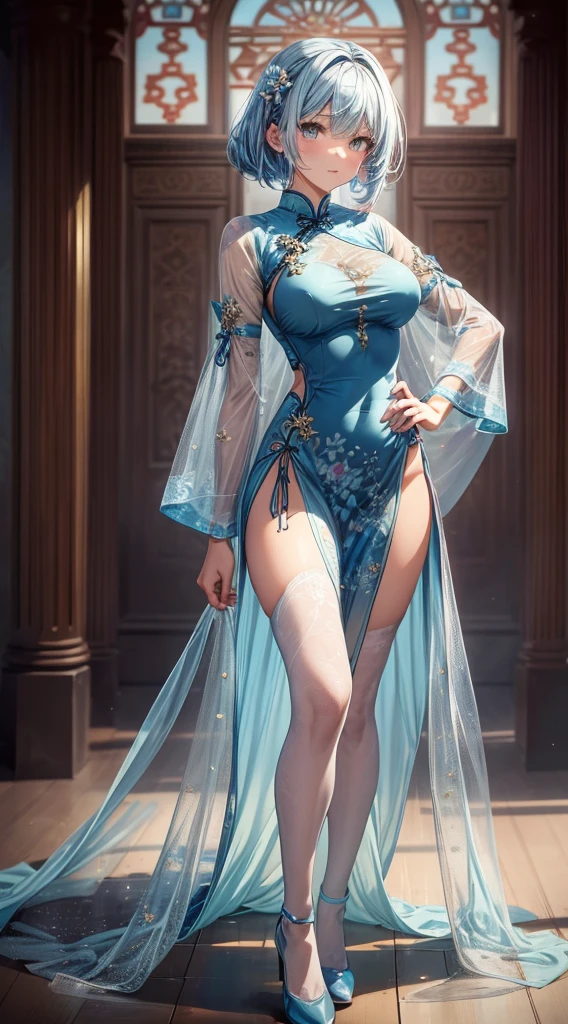 Beautuful Women、large full breasts、Big ass、plump、Stripped of clothes、Shyness、Feet are hung with nooses