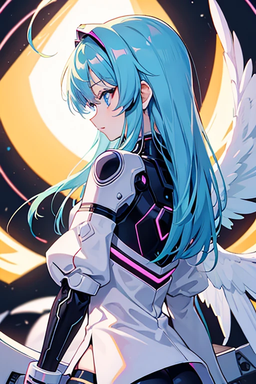 y2k anime girl cyber angel profile picture