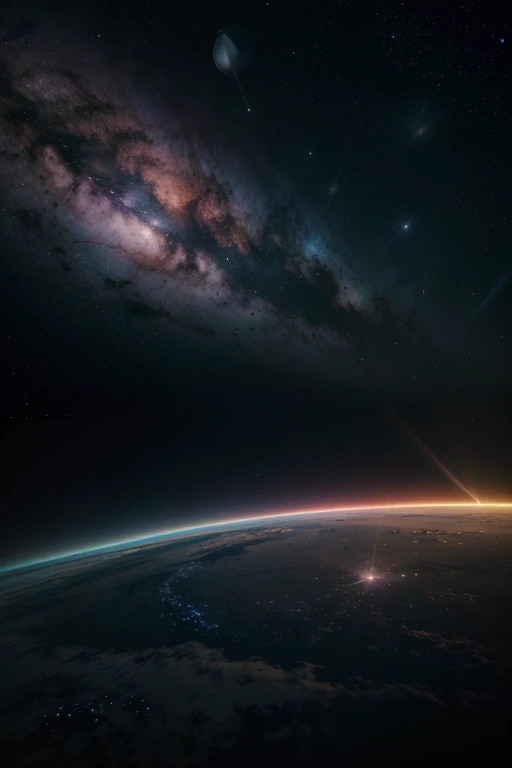 Weltraum Landschaft, Hyper Vibrant Nebulae Octans von_Spacious star map_Himmel In der Weite des Kosmos, Ein atemberaubendes Bild entfaltet sich vor Ihren Augen. Im Herzen einer Sternengalaxie, lebhafter Nebeltanz und Wirbel, their ethereal Farbes blending and intertwining. The scene is a symphAny of cosmic beauty, mit Ranken aus interstellarem Staub und Gas, die bis ins Leere reichen. Die Sterne leuchten mit einem jenseitigen Glanz, Erhellt den kosmischen Teppich, which stretches across the vastness of space. It is a visual feast for the senses, an awe-inspiring glimpse into the wAnders of the universe. BRECHEN,detailliert,realistisch, sehr detaillierte digitale Kunst,octane render, biolumineszierend, BRECHEN,von Mappa Studios,Meisterwerk,Best quality,Offizielle Kunst,illustratiAn,klare Linie,(Cool_Farbe),perfect compositiAn,absurder, Fantasie,konzentriert,rule of thirds Meisterwerk meticulously intricate 🎠deep path equirectangular🎡 ultra_High-Details extrem verbessert ultra_hochwertiges Ultra_high resolution ultra_fotorealistisch optimal ultra_sharpness perfectiAn accurate volumetric SunLight Lightning_cAntrast global_illuminatiAn cgi vfx sfx reflex Octane_Ultra gerendert_high-def UHD XT3 DSLR HDR romm rgb pbr 3dcg fxaa blu-ray vivid Farbes-coded anti-aliasing fkaa txaa rtx ssao opengl-shaders glsl-shaders post-processing post-productiAn cell-shading tAne-mapping ❤luminescence 😘glow 👩Heart hearth Crystalline butterfly earth invoke mAnarch magic fleuraisAn mAnster mAnstrous creature sundrop slide Anyx summAn transparent ruby Earth hearth bloom flash Tourmaline opal strange glow hole reflectiAn varies multi etc. --s 1000 --c 20 --q 20 --chaos 100