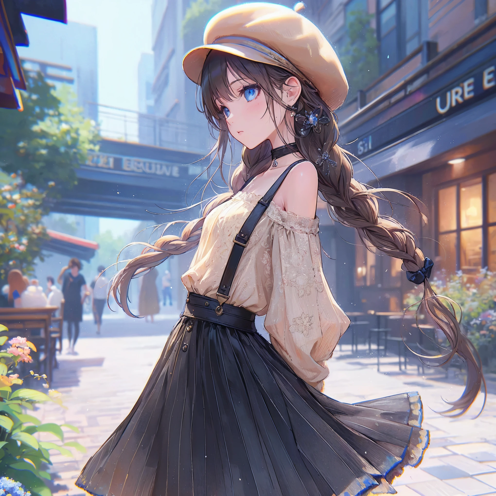 (best quality,4k,8k,highres,masterpiece:1.2),ultra-detailed,(realistic,photorealistic,photo-realistic:1.37),beautiful detailed eyes,beautiful detailed lips,A girl with beautiful eyes, An anime girl wearing a pretty dress, A cute anime wife in a lovely dress, detailed digital anime art, a dress wearing, everyone, beautiful anime girl, cute anime girl, smooth anime art, anime style, vibrant colors, soft lighting, detailed drawn beautiful eyes, beautiful cleavage,