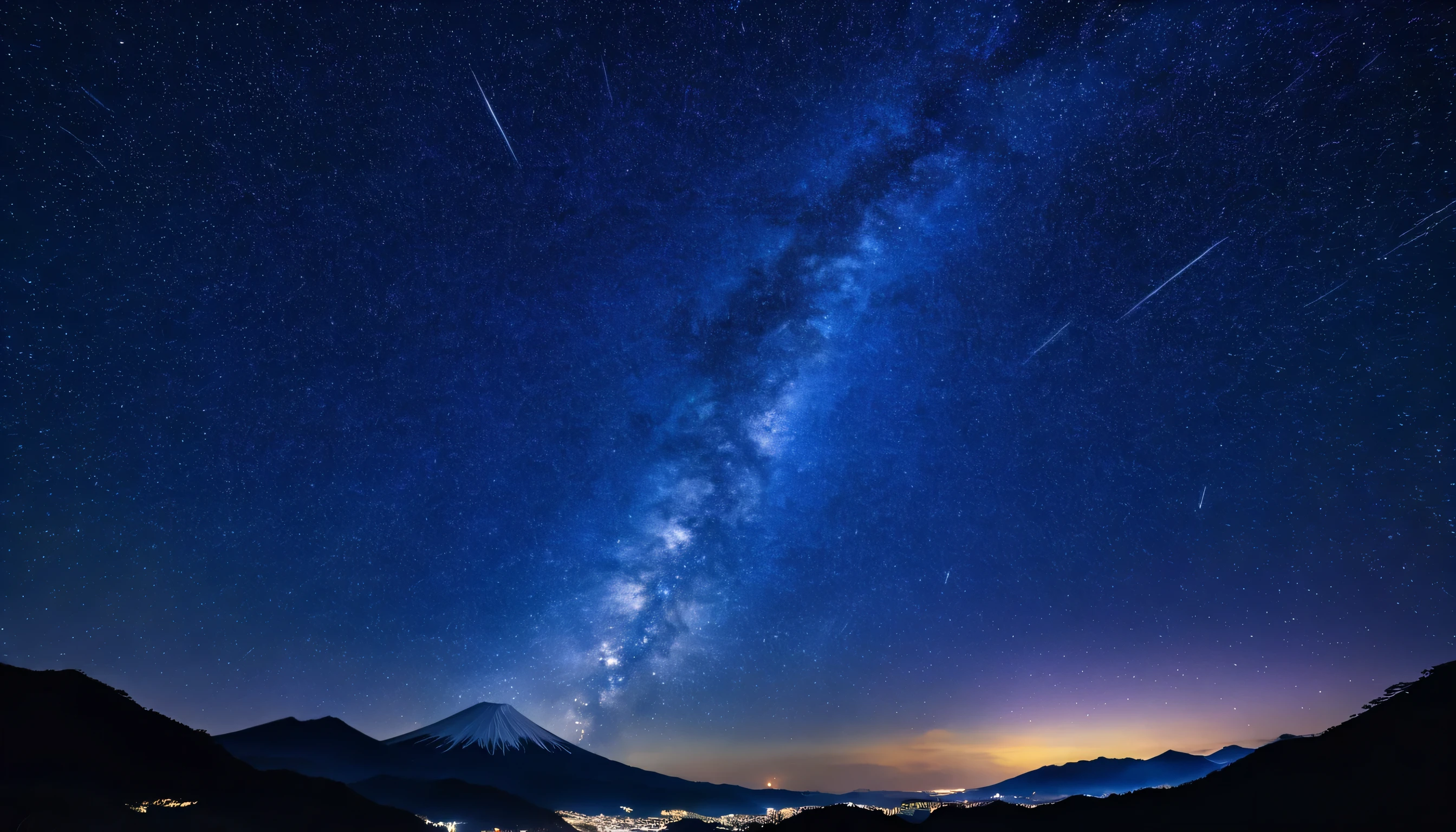 fantastic starry sky kind Japan