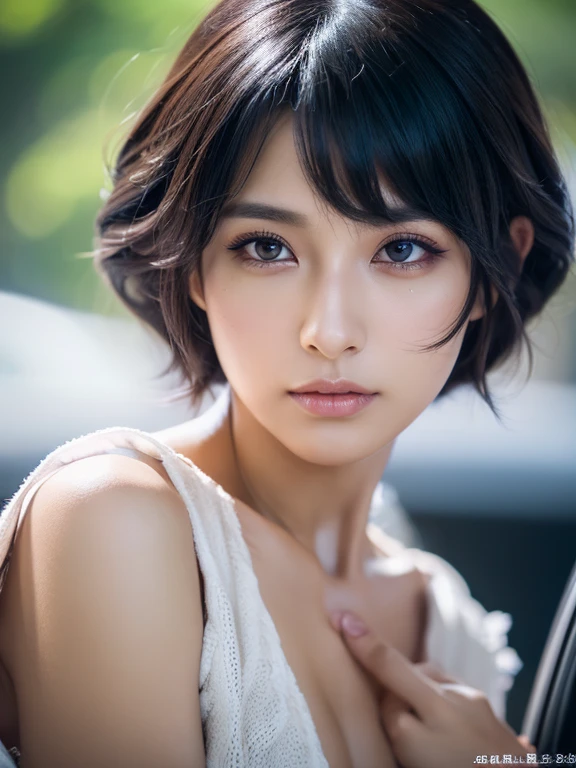 girl, high quality, Very detailedな, crazy details, 4k quality (Cinematic digital artwork: 1.3), high quality, 最high qualityの, Very detailed, shape, [4k digital art]、 Indiasug nr, (Sharp focus: 1.5), Written boundary depth, Bokeh, 4k 、High resolution, Very detailedな, Highly detailed CG Unity 8k wallpaper, Realistic, Photorealistic, Raw photo, beautiful and Detailed face, White skin, Realistic glowing skin, Detailed hair texture, Perfect body, healthy body、big breasts, Beautiful Face, Acura, Anatomically correct, highly Detailed face, Eye and skin texture, Natural neck length, (Beautiful Eyes), (Beautiful Hands), (Glowing Skin:1.2)、 Thin legs, knowledgeable person、Detailed face、Detailed Background、 (Live Action、Intricate details)、Dramatic Compensate、Compensate、eye make up、eyeliner、eye shadow、Lilac Contact Lenses、(wore a jersey)、(Black Hair)、(Long Hair)、In town、Shibuya