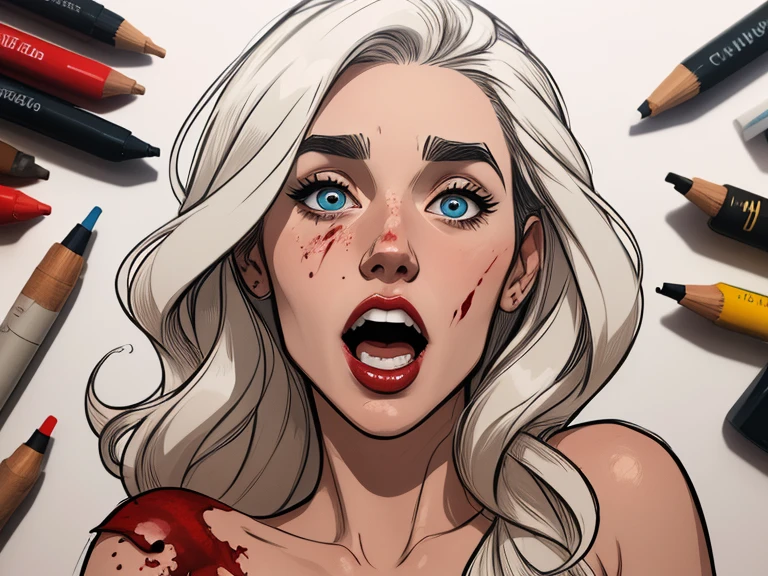 knife her with the same clothes