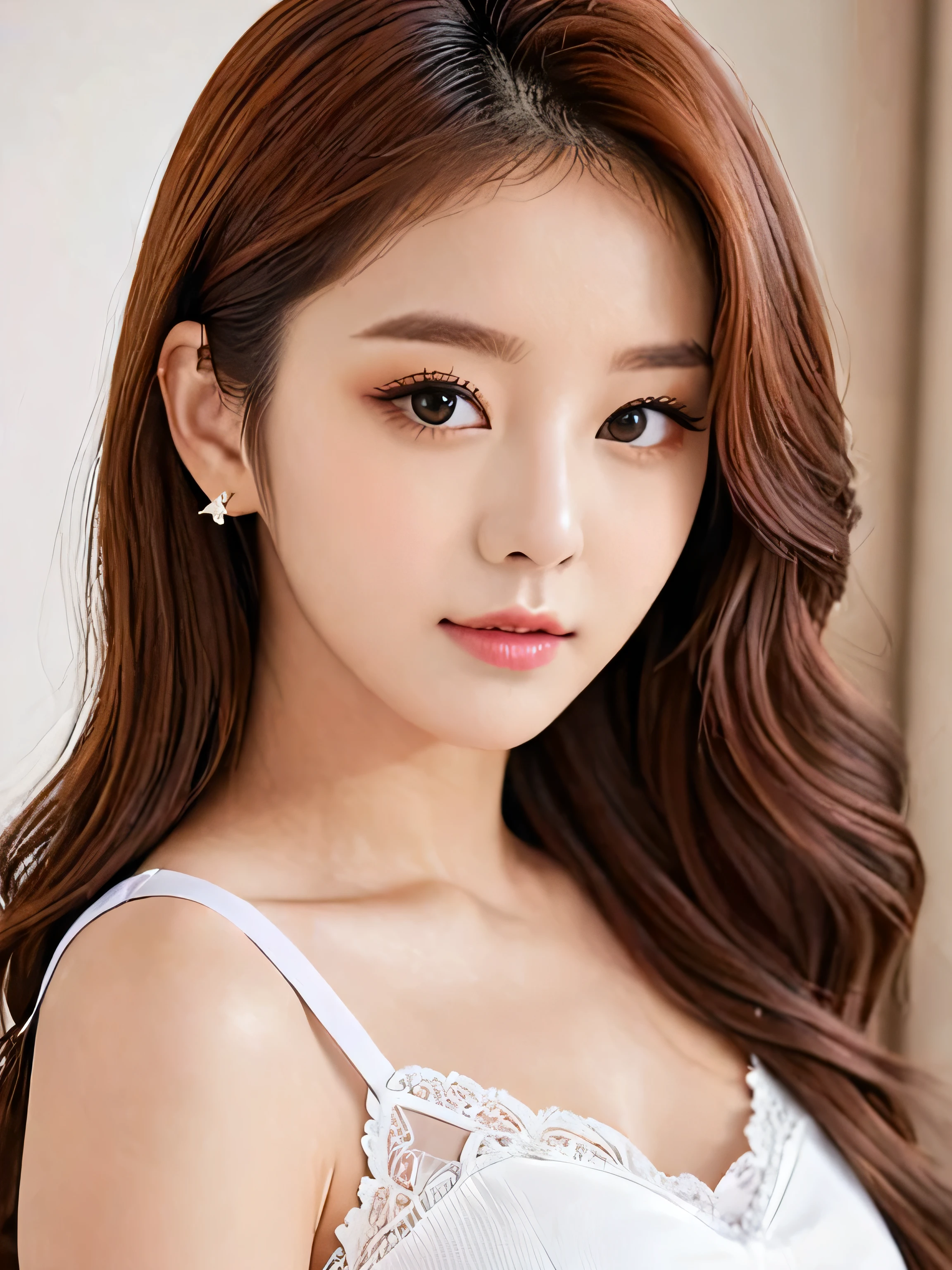 a beautiful k-pop girl,