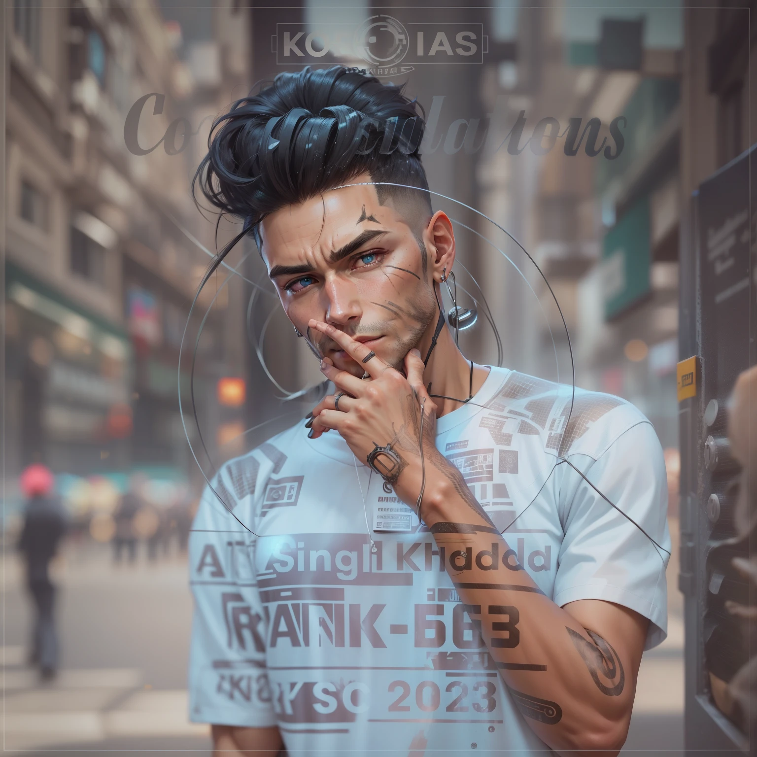 Realistic face, cyberpunk,8k, light,power, handsome,power, ultra realistic,best quality, cinematic, beautiful hairstyles, beautiful anime eye's, beautiful eyes,cute