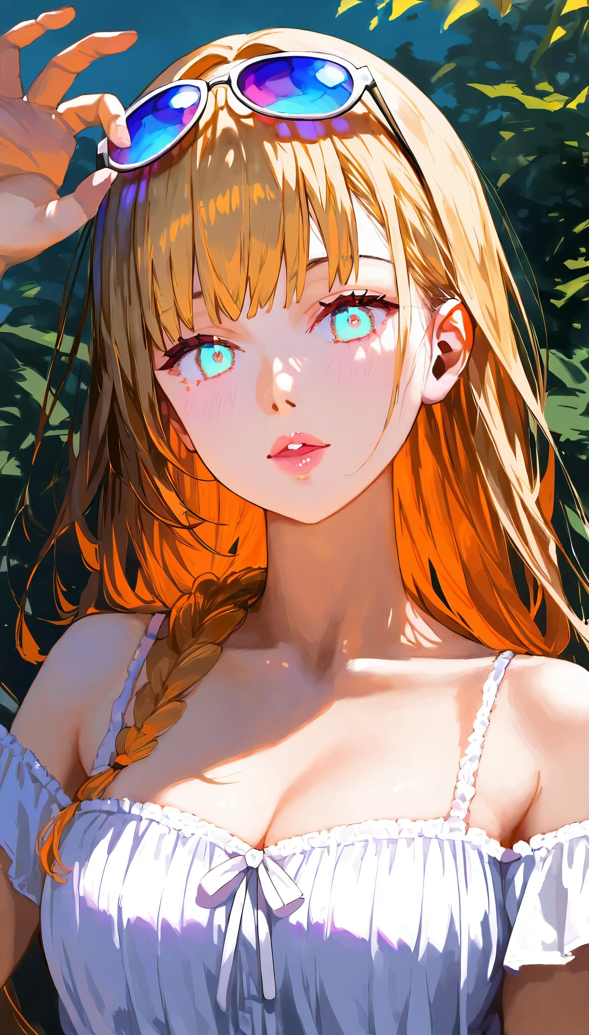 (score_9,score_8_up,score_7_up),epic-Ultra-HD-details,epic-Ultra-HD-highlights,anime-upscaled-resolution,(realistic, photo-realistic:1.37),precise and realistic hair:1.1),beautiful detailed eyes,extremely detailed eyes and face,awardwinning,amazing details,super detail,best quality,1080P,8k,masterpiece,detailed skin, shadow, texture, light,1girl, (pajamas, Bra and panties:1.8), (one finger selfie challenge (meme):1.5), holding phone, covering nipples, covering crotch, mirror, reflection, red hair, long hair
