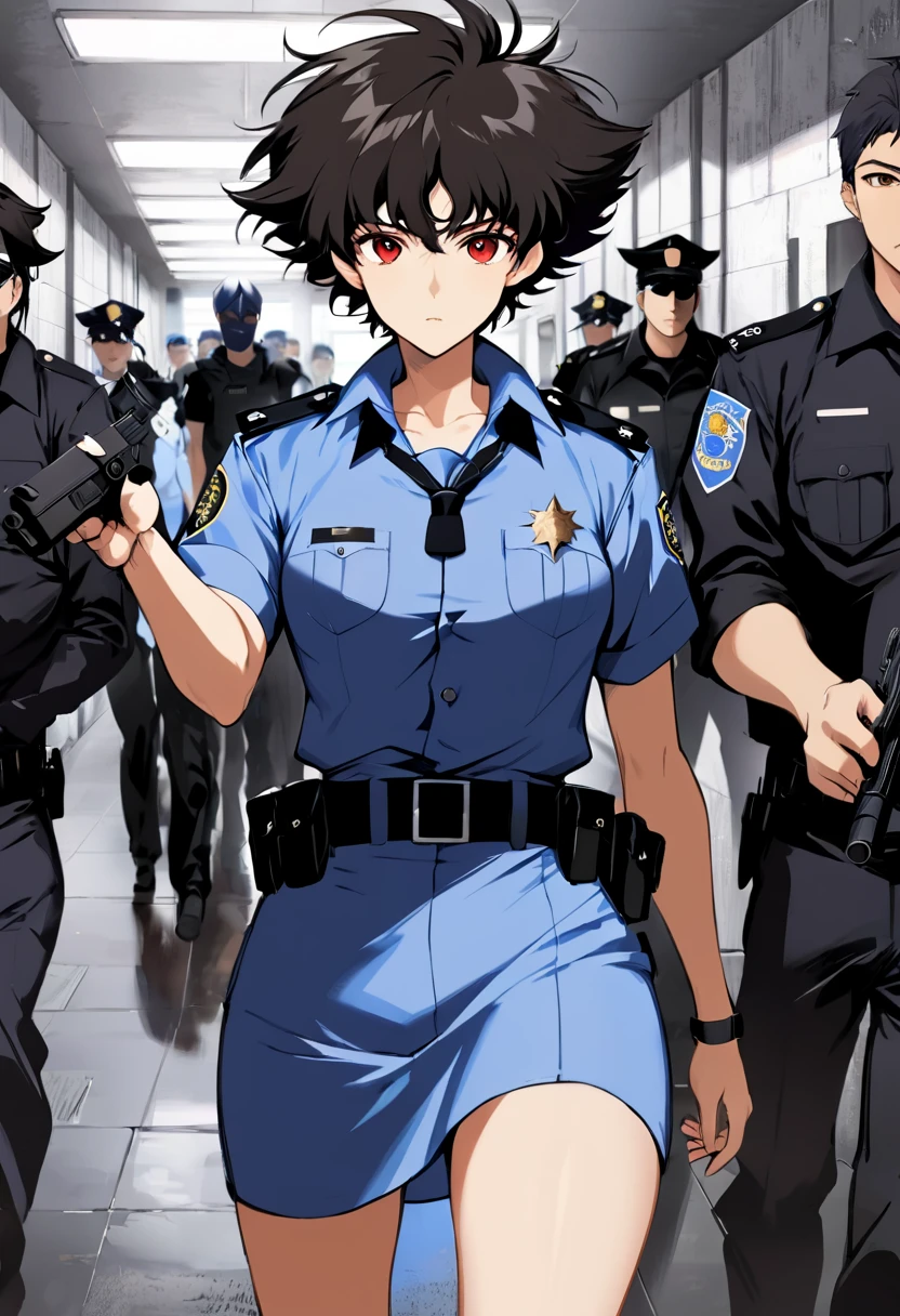 Spike Spiegel:1.5, imagen centrada, tiro general, ((bop vaquero:1.5, espada de pico , Foto criminal:1.6, imagen de un muro con medidas policiales de altura para delincuentes:1.5)), tiro completo , tiro largo: 1.4, Motor irreal: 1.4, ultra realista, fotorrealista CG K: 1.4, Textura de la piel: 1.4, Obra maestra: 1.4, 32K.