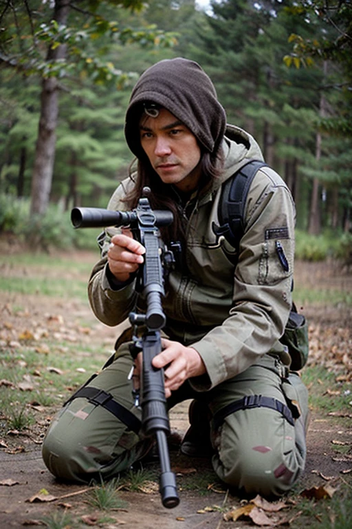 Sniper guns no man need in pic