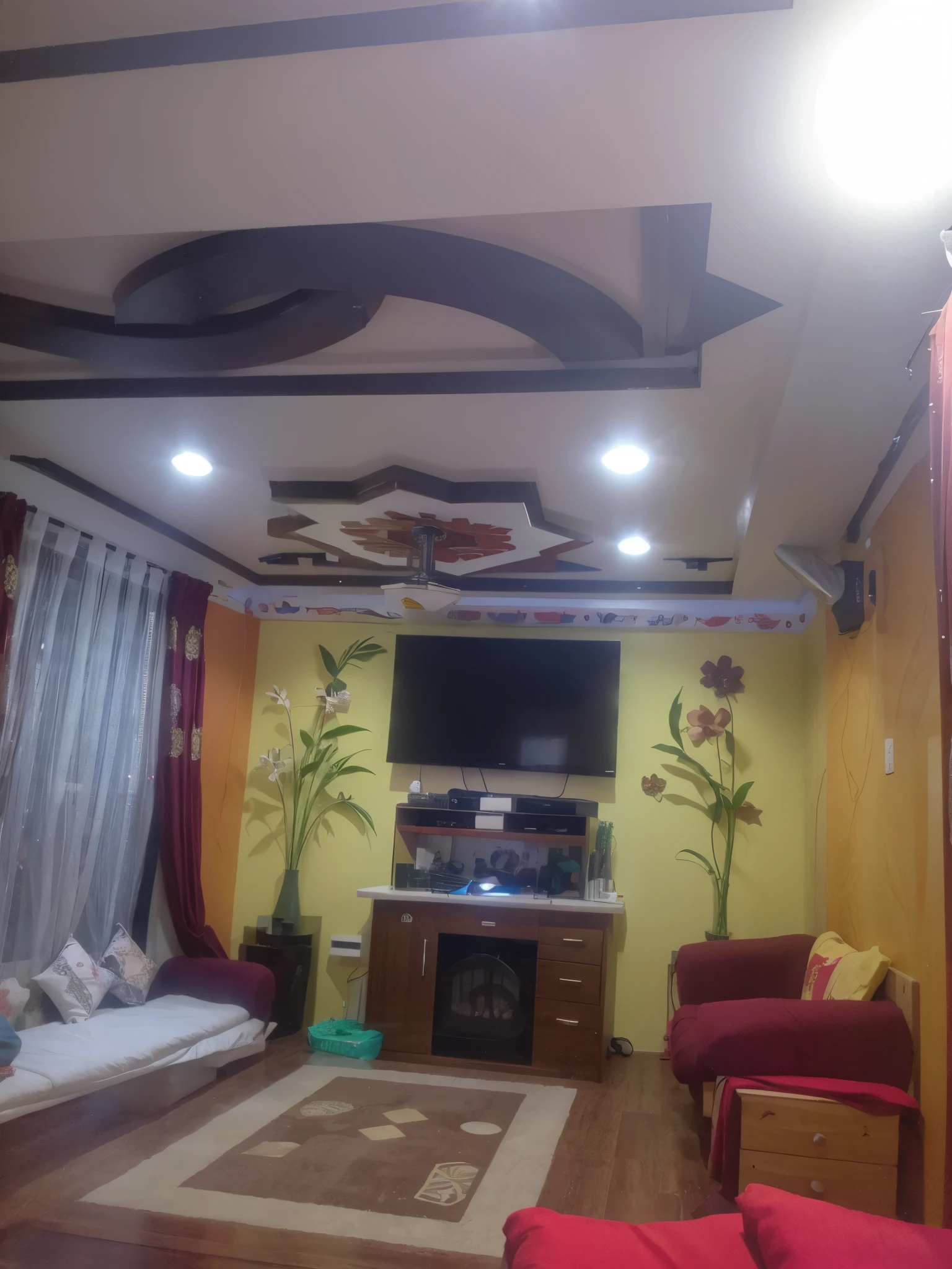 Make it design good with nee color and crafts with tv racks
