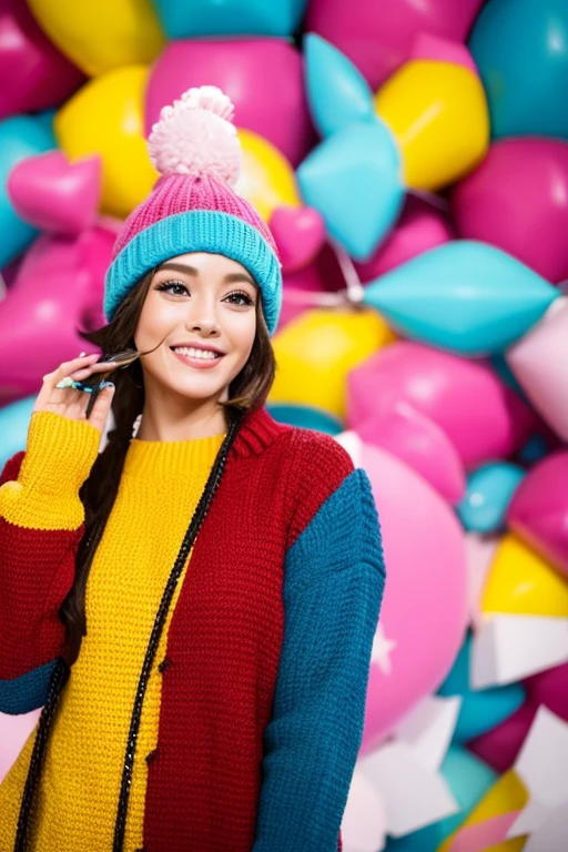 Comical and colorful background image