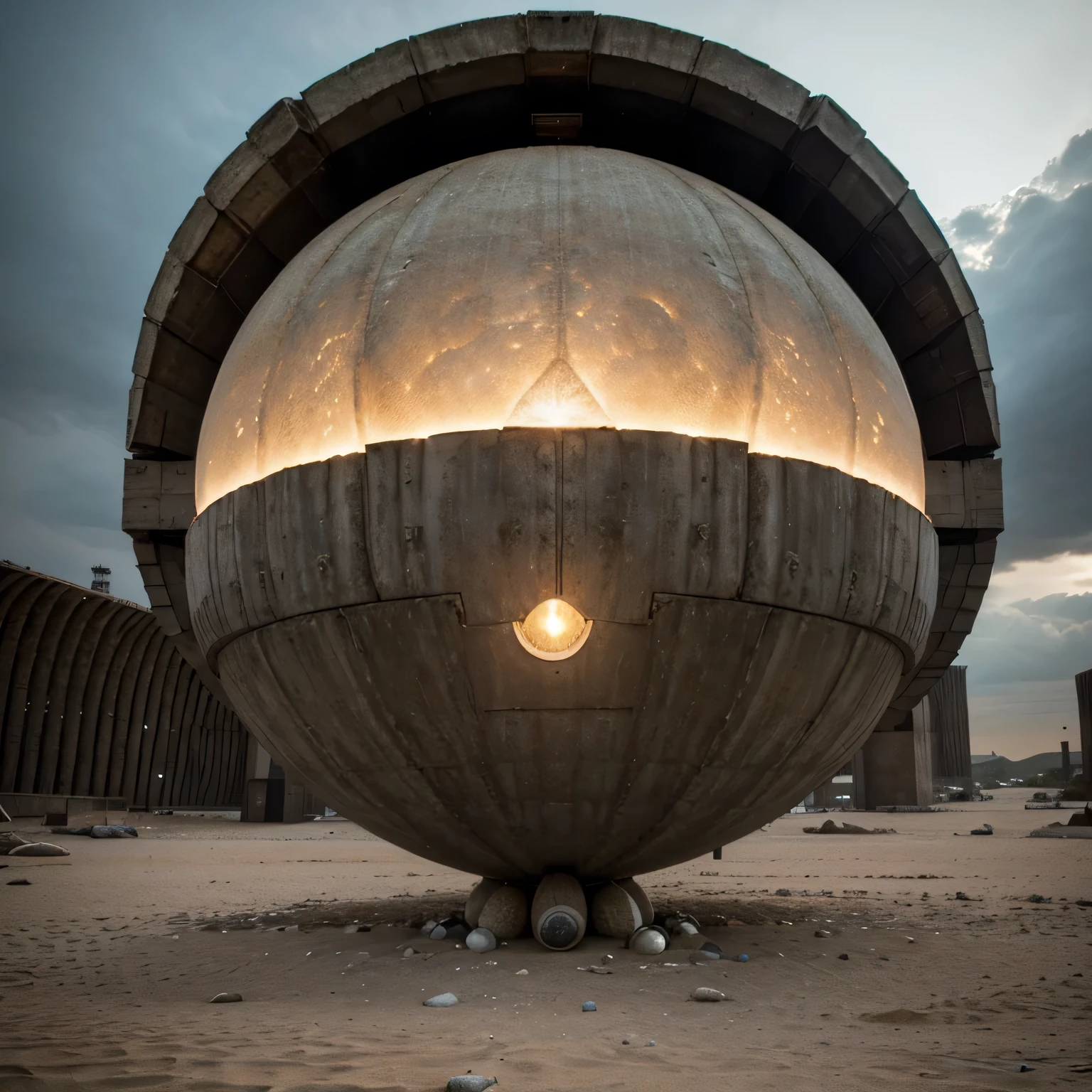 Grosse (balle jonglage), (fond comme une bougie), planète terre, strange colossus, post-apocalyptique.