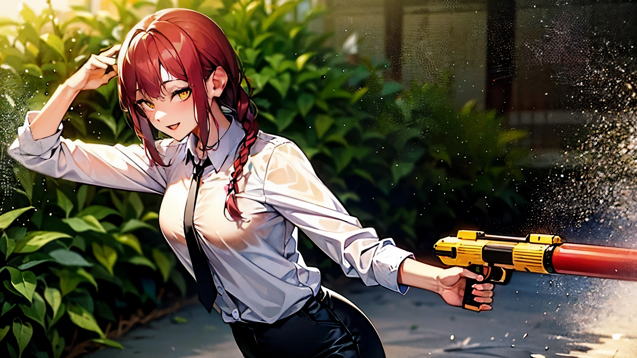 detailed red hair