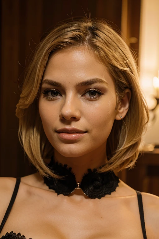Odontologa mujer rubia