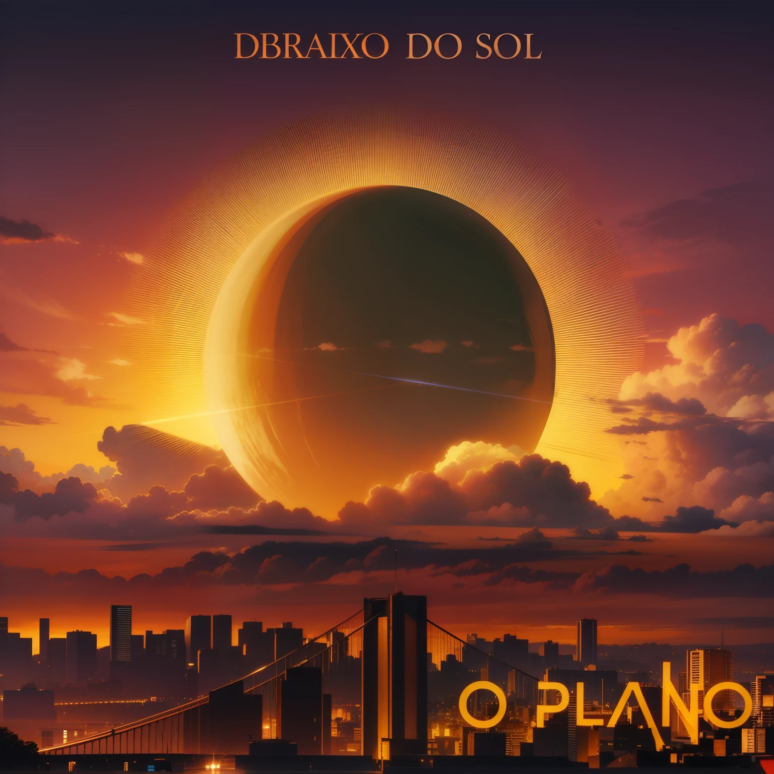 coloque mais brilho no sol e chamas na cidade