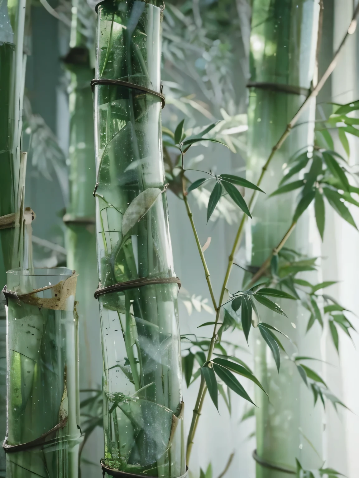 Bamboo joints grow taller with each passing year