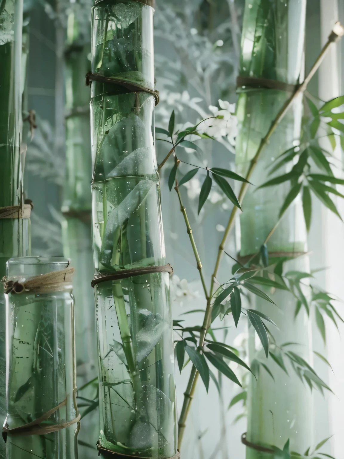 Bamboo joints grow taller with each passing year