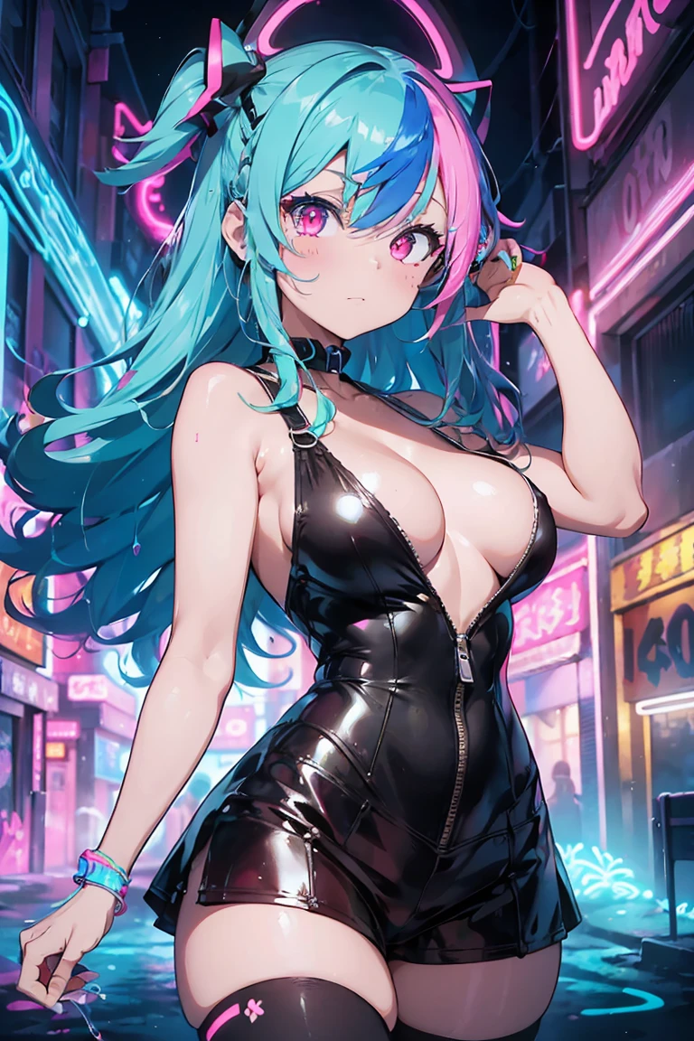Eyes that shine like jewels, Anime Girls,(Sexy ass), Pose with butt sticking out, (Big Breasts:1.3),((Upward glance:1.3, Perfect Eyes , Rainbow sparkles super detailed turquoise red eyes:1.1, Gradient Eye:1, Beautiful detailedEyes:1, Symmetrical eyes:1, Big Eye Highlights:1.2)), blush, (Open your mouth), anger,In a psychedelic room, (Light Skin: 1.5, Sunburned skin, Light Skin, very Light Skin, bright body), Psytranceのイラスト, Psytrance, psychedelic art style, Neon Colors theme, (((masterpiece))), (Complex), 8k, highest quality, (visual strength: 1.5),
(((liquid paint hair:1.1))) ,(((Neon colored hair :1.5))), ((Made of paint、Defying Gravity,thick stream),(Paint splashes:1.3), (Shiny Hair: 1.3), (Bright colors), Embarrassing,Centered,Scale to fit,Three-part method, Body nicely covered in paint on a multi-colored background, Colorful themes, Splash Paint Regeneration, Beautiful light, Colorful light particles,High contrast in clothing, Color Splash, Colored walls, Complex 詳細, Exposure Blending, High resolution, (Graffiti art)