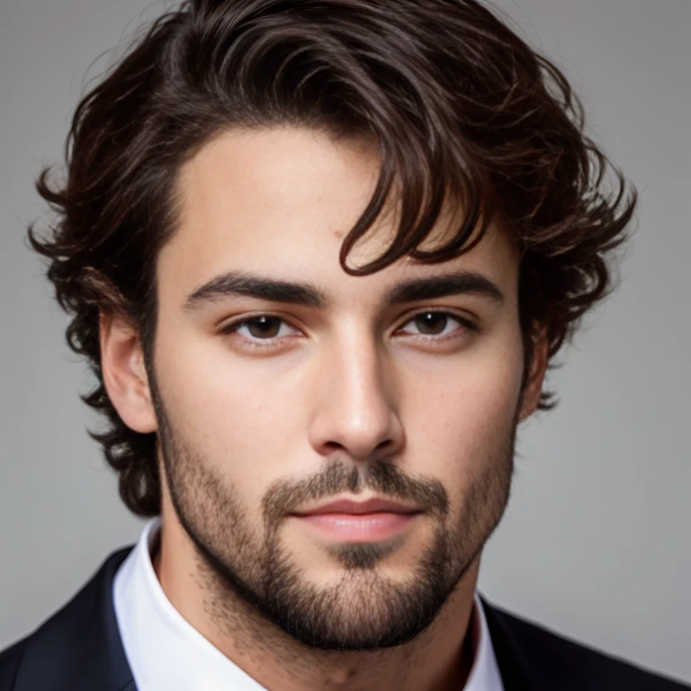 handsome sephardic jew focus on face
