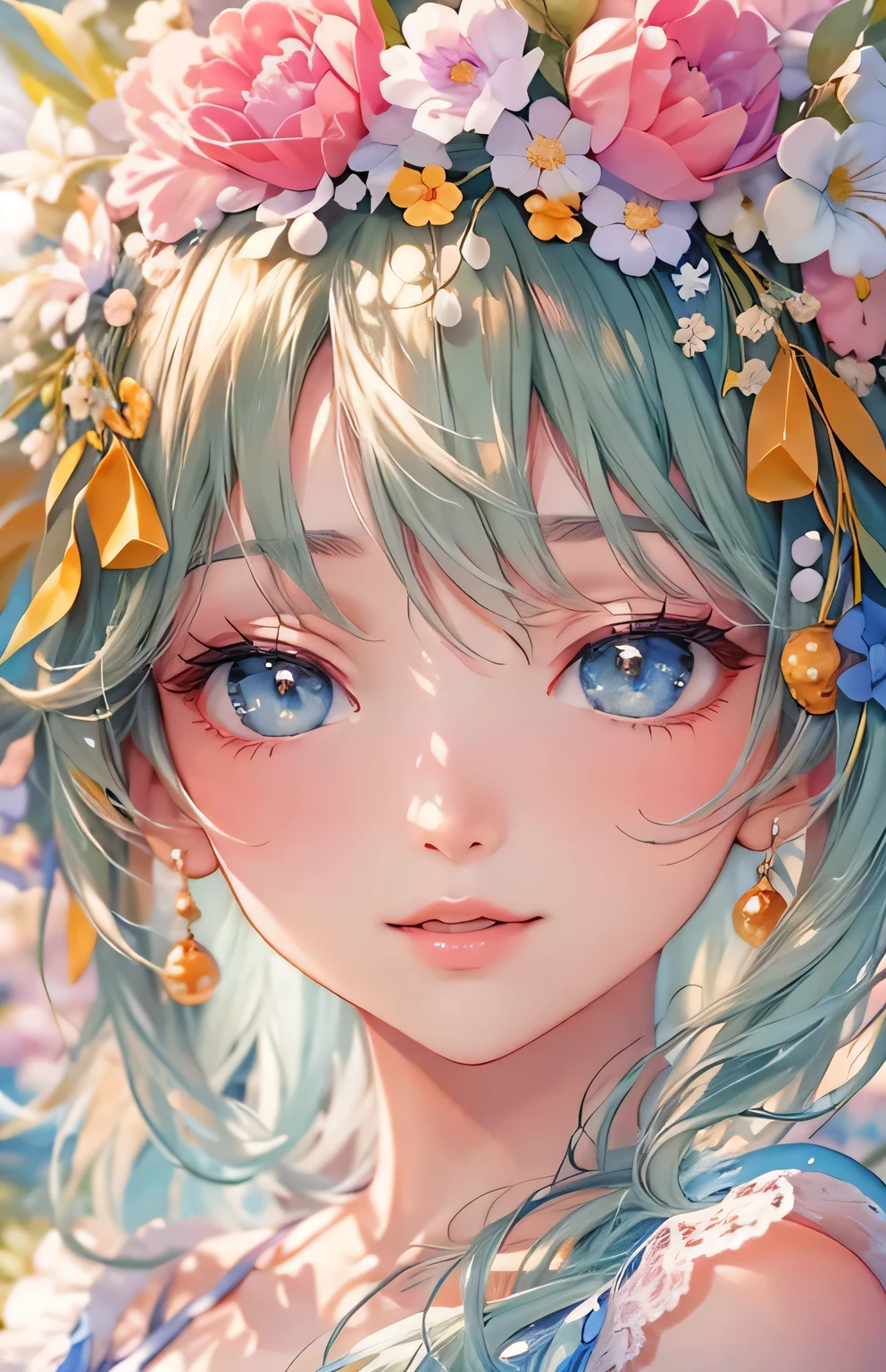 ((highest quality)), ((masterpiece)), (Get used to it), Perfect Face , beautiful girl , Summer festival ,