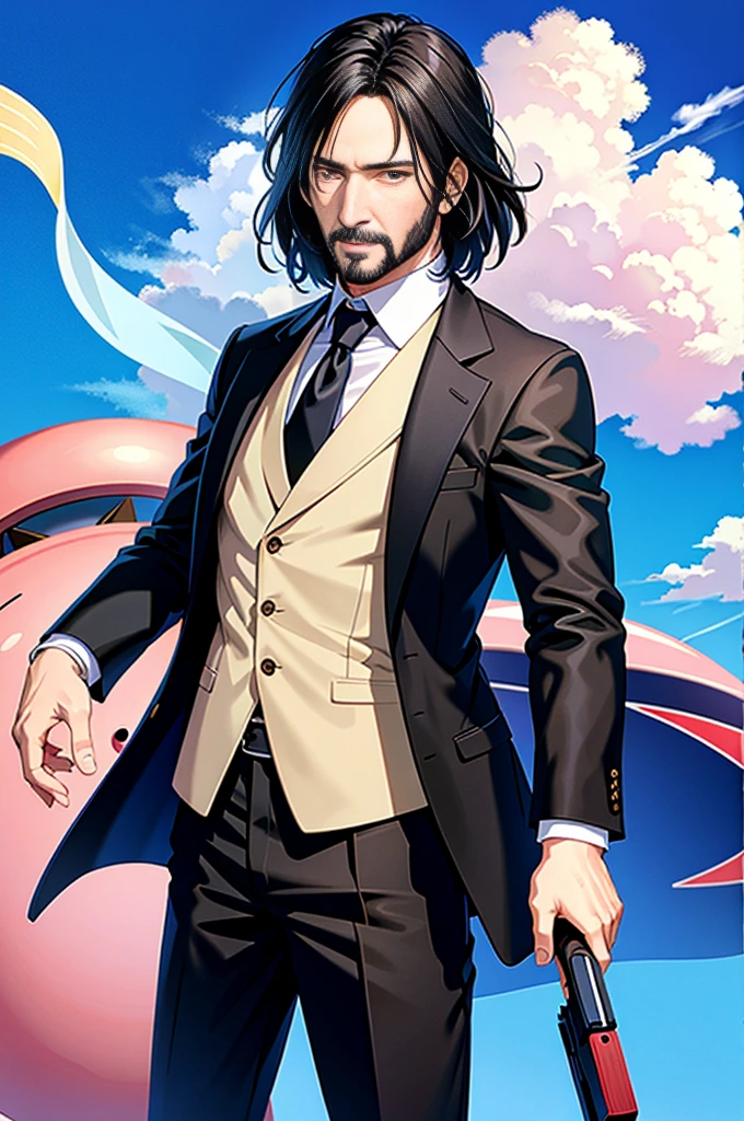 John Wick by Studio Ghibli