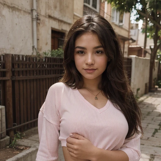 Teenage woman 15 years old. Dulce. Hermosa