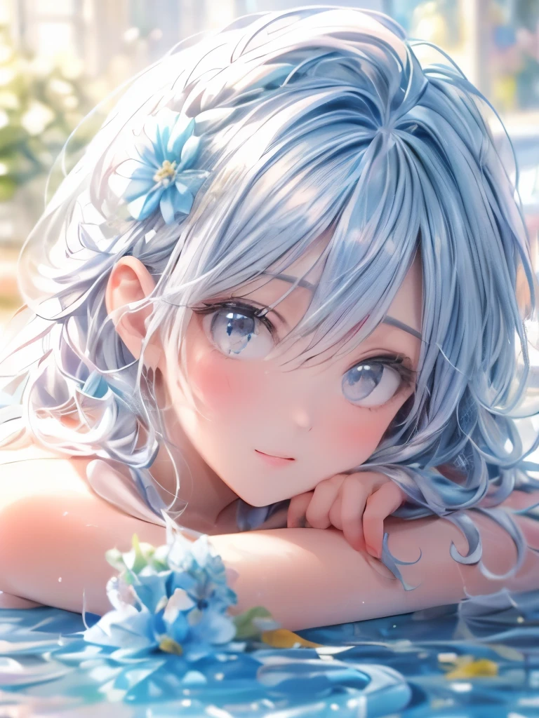 (best quality,4k,8k,highres,masterpiece:1.2),ultra-detailed,(realistic,photorealistic,photo-realistic:1.37),1girl, vibrant colors,beautiful cute girl,holding a bouquet of colorful flowers,cheerful expression,detailed eyes,delicate lips,long eyelashes,flower garden background,vibrant and lively atmosphere,pure and innocent beauty,portraits,studio lighting, soft light