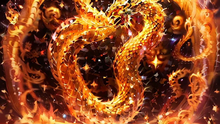 円形の枠の中に宝石や貴石が入った金色のsnake, Golden snake, Glamorous Galactic Gold, portrait of a sacred snake, snake, Snake Art, ouroboros, 8 intricate golden tentacles, Just a joke, ornate gilded cosmic machine, Snake fusion, snakeの女王, Tentacles of the universe, snakeの冠, snake body