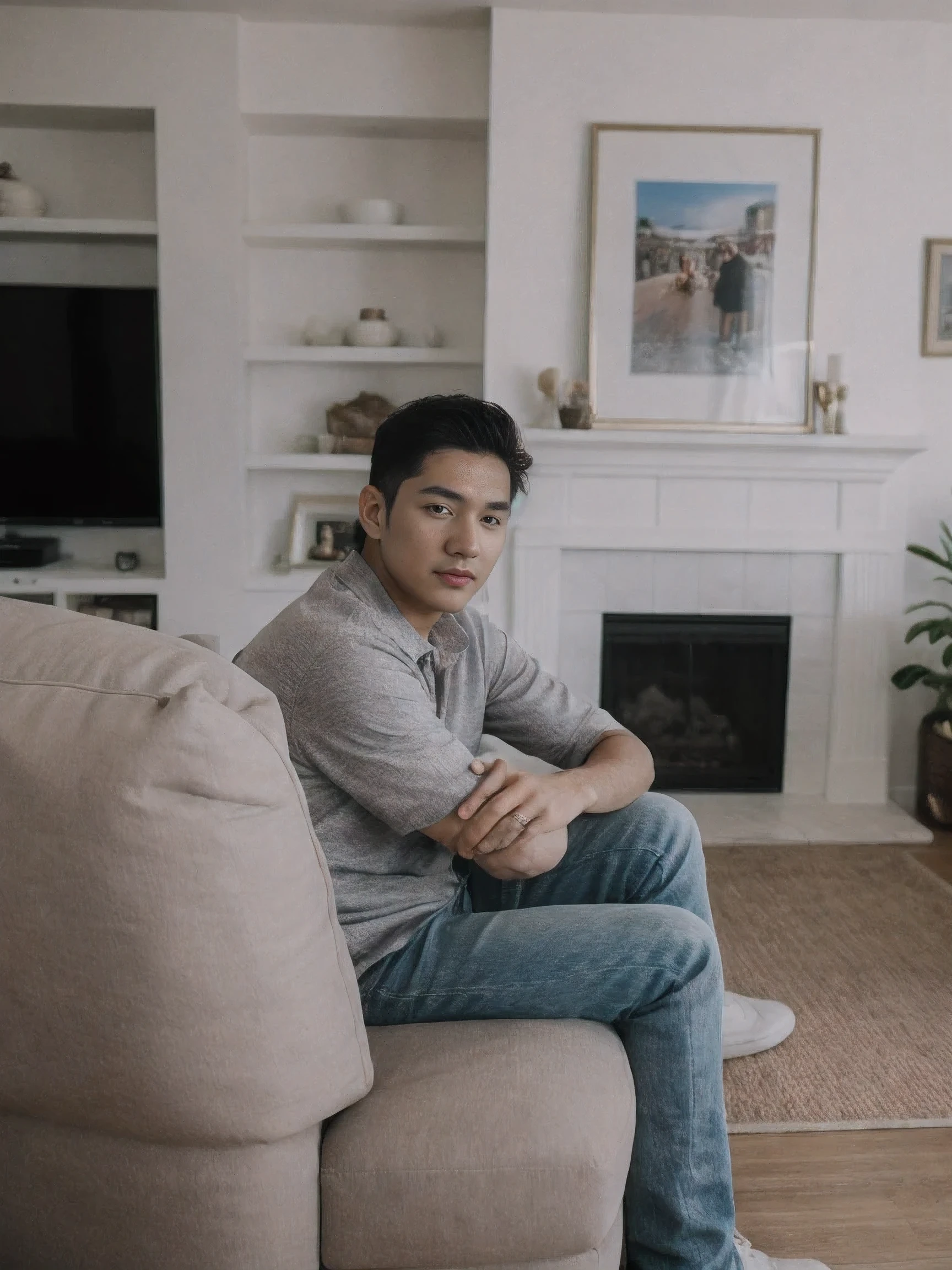 Amateur Photography posted to facebook ,Fujifilm XT3, Canon R5, handsome men ,living room 