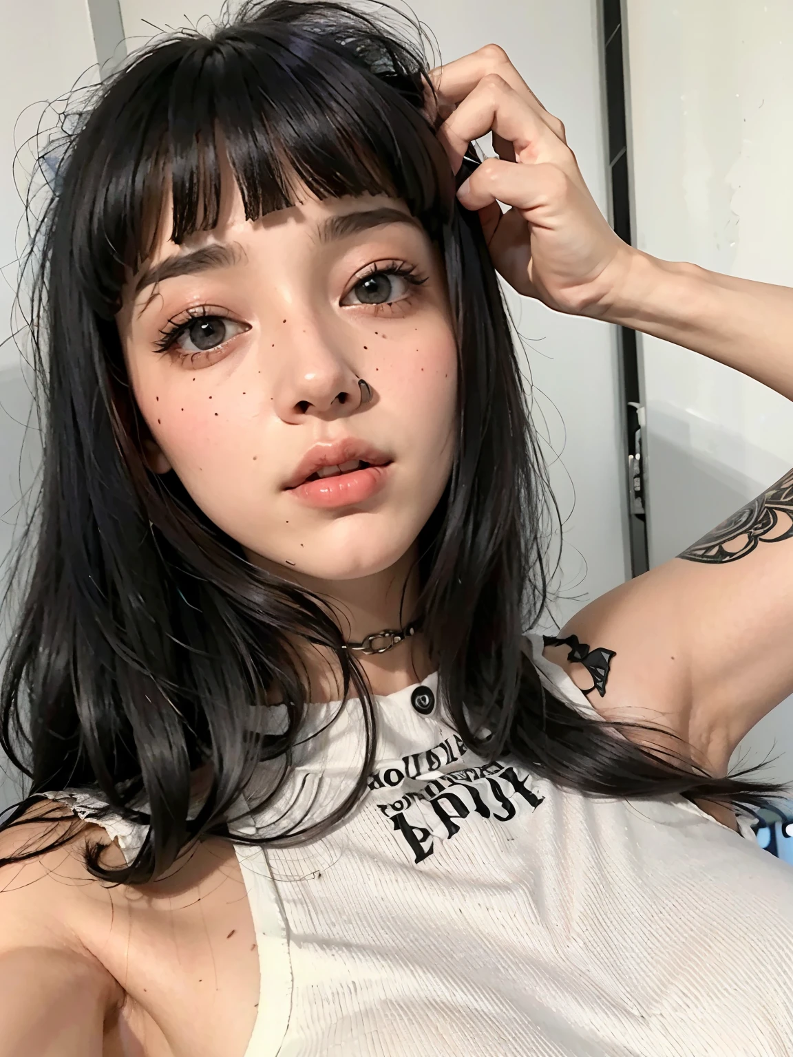 um close de uma mulher com longos cabelos loiros vestindo uma blusa preta, deusa loira, uma loira linda, beautiful garota loira, modelo do instagram, Ela tem cabelo loiro, imagem de perfilture, cabelos loiros e olhos azuis, garota loira, imagem de perfil, inspired by Károly Lotz, 18 anos de idade, ellie victoria gale, imagem de perfil, cabelo loiro olhos azuis