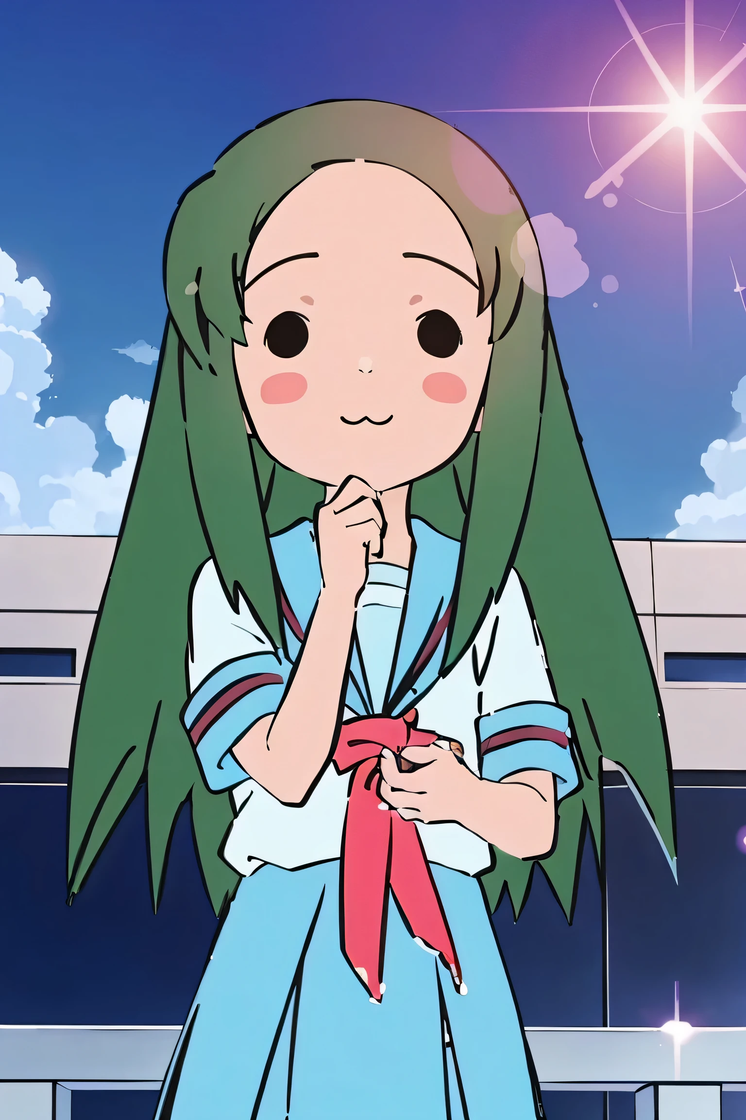 (highest quality:1.3),(ultra-Get used to it:1.5),High resolution,extremely Get used to it CG,unity 8k wallpaper,Official Art,Get used to it,super Get used to it skin,Perfect Anatomy,(Anime screenshots:1.11),Very delicate and beautiful,(90s Anime,90s Anime style,Cel-shaded anime:1.17), 1girl,anmnr,((Churuya:1.52)), long hair, (solid circle eyes:1.5), chibi,(kita high school uniform:1.7) ,nyoron pose,:3,
(Shining Eyes),blends well with the eye,blends well with the eye,Eye focus,(Carefully crafted brilliance, Sky blue lens flare:1.7),(Expressions of joy:1.51),Octane Rendering,rain bow paint drop,Woman made of paint,Full Paint,(Movie Background),Splat,splash,Dark and blurry background,close,(Best writing, Very delicate and beautiful),Beautiful sparkle in every detail,(Soft Light:1.2),(soft money tone lighting),Warm and Soft Lighting,dramatic light,((Cinematic Light)),Ambient Occlusion,Zhou Xianguang,Intense,powerful,Absolutely eye-catching splashes of color,((caustic)),ray tracing reflection,The light shines,Waiting for happiness to begin,