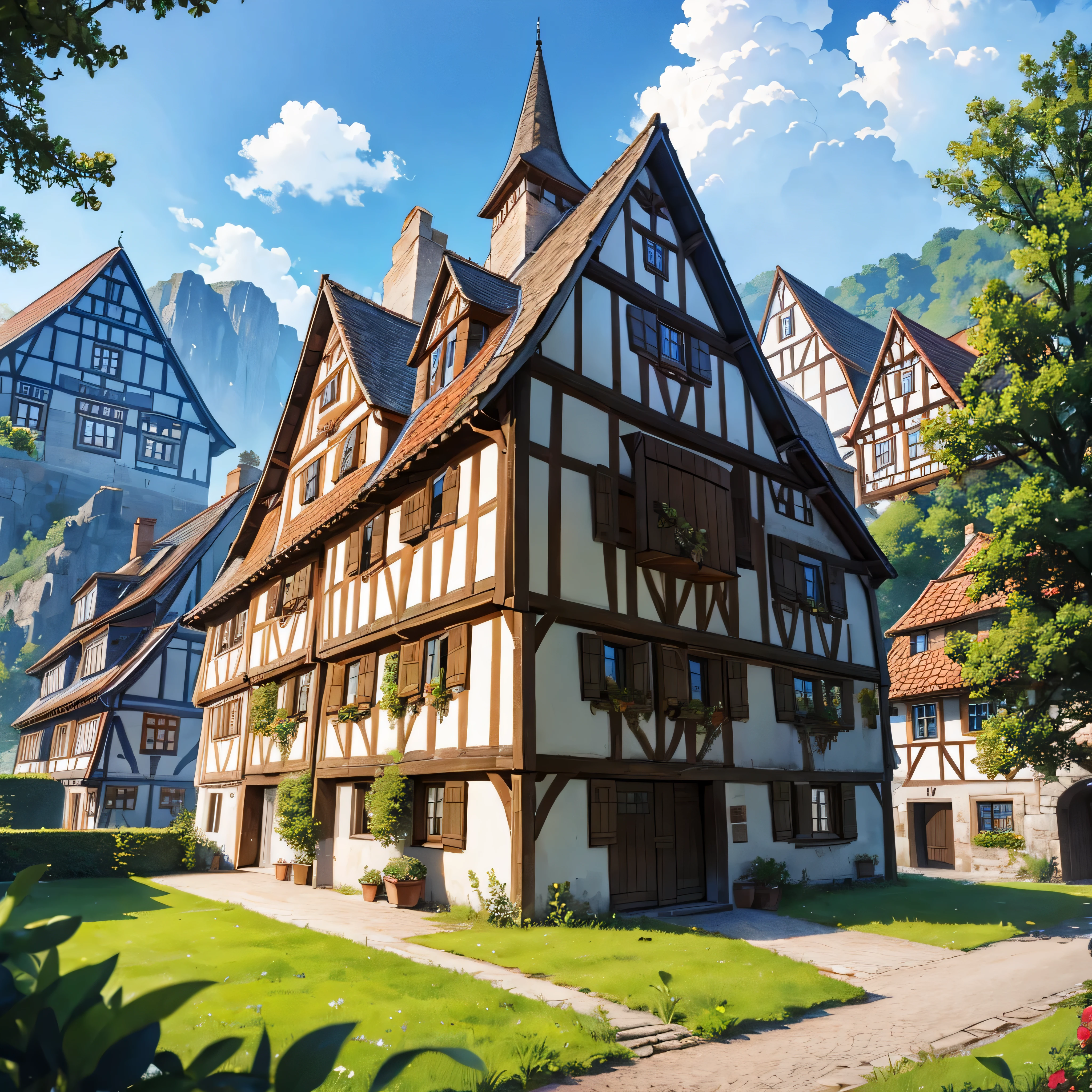 Medieval house in Germany