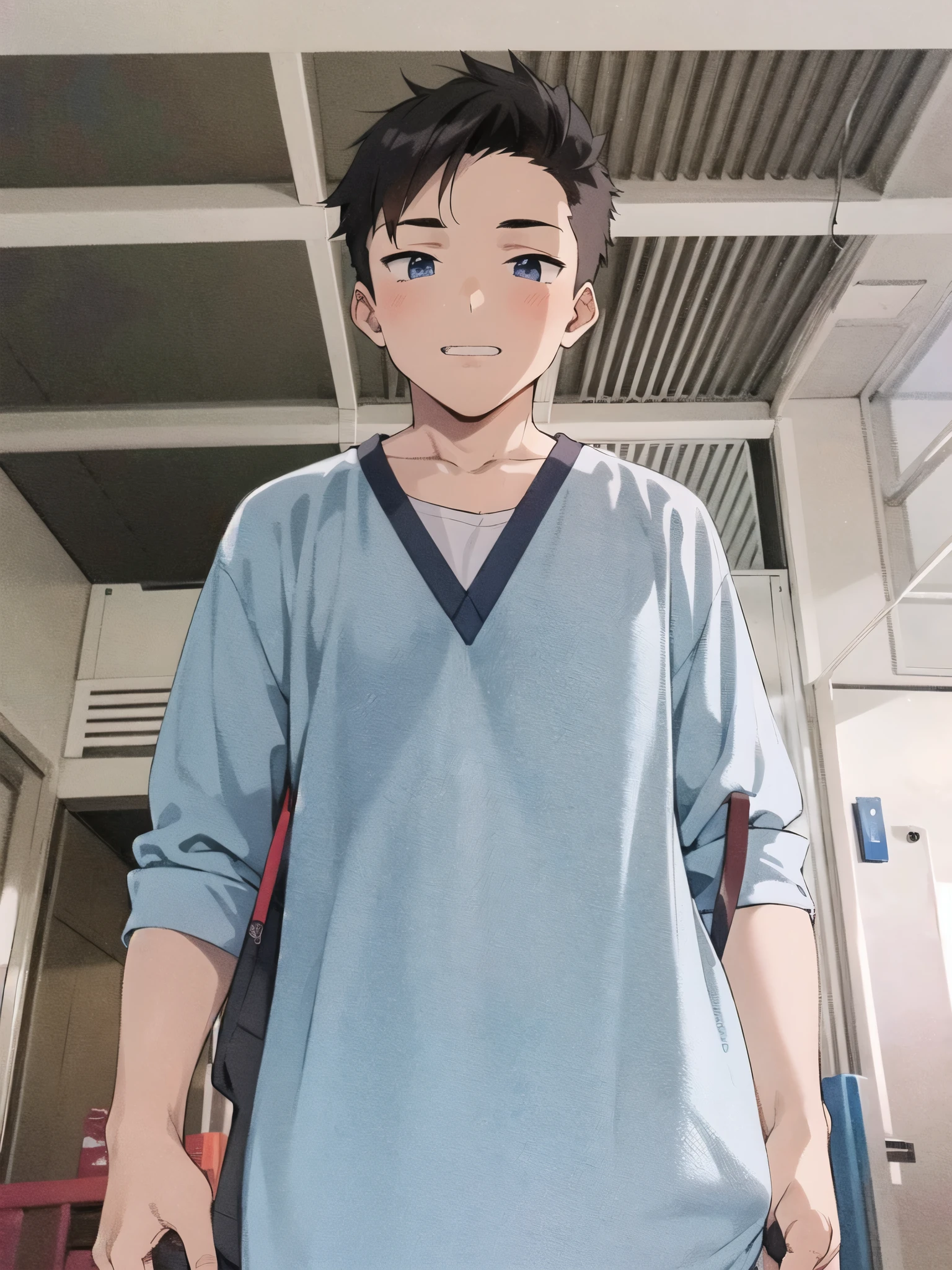 Anime boy cool cute skin white