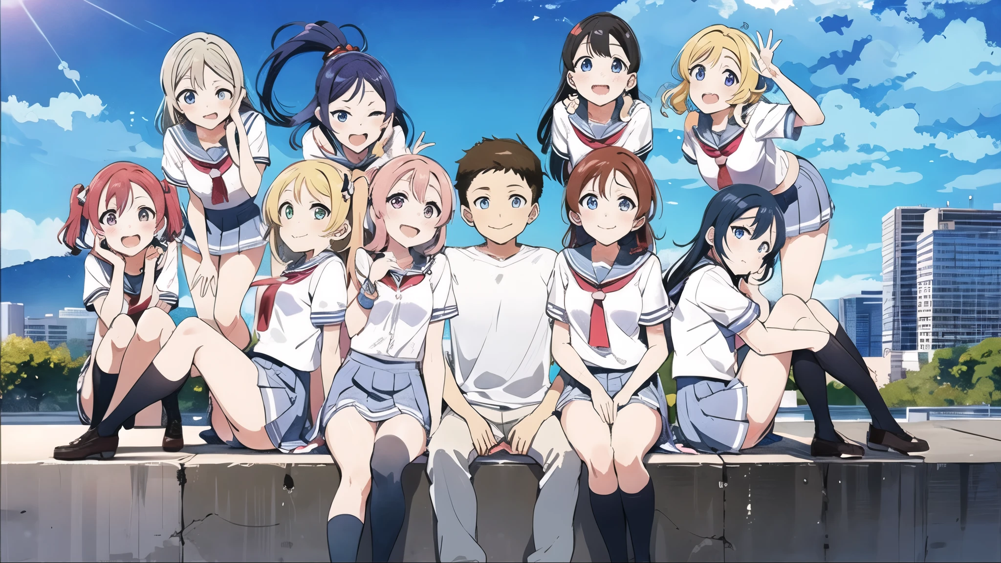 Anime love live seifuku