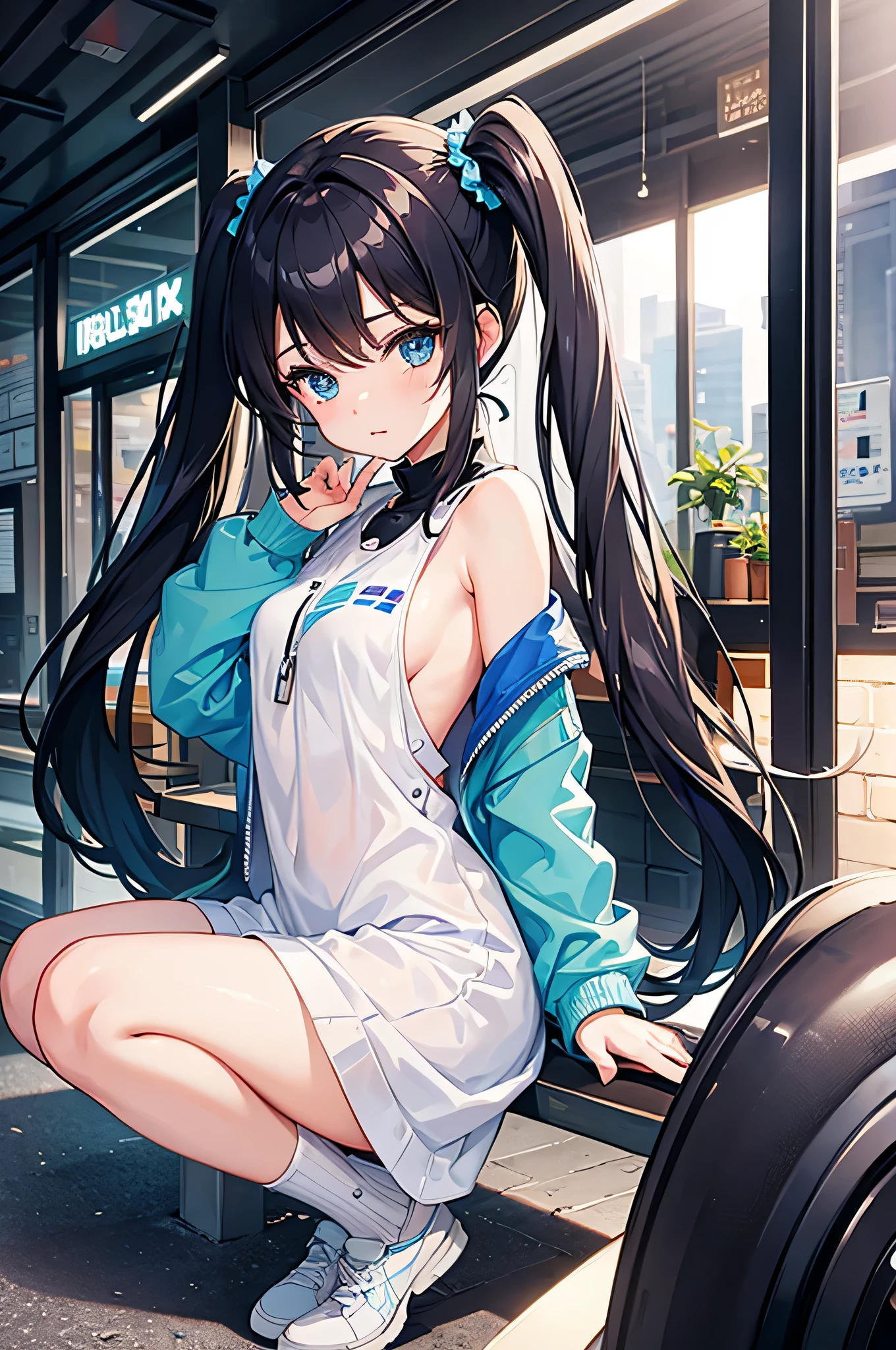one-girl,twintails