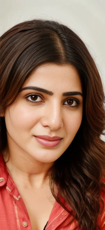 Portrait of samantha ruth prabhu, face,A shy sexy housewife
