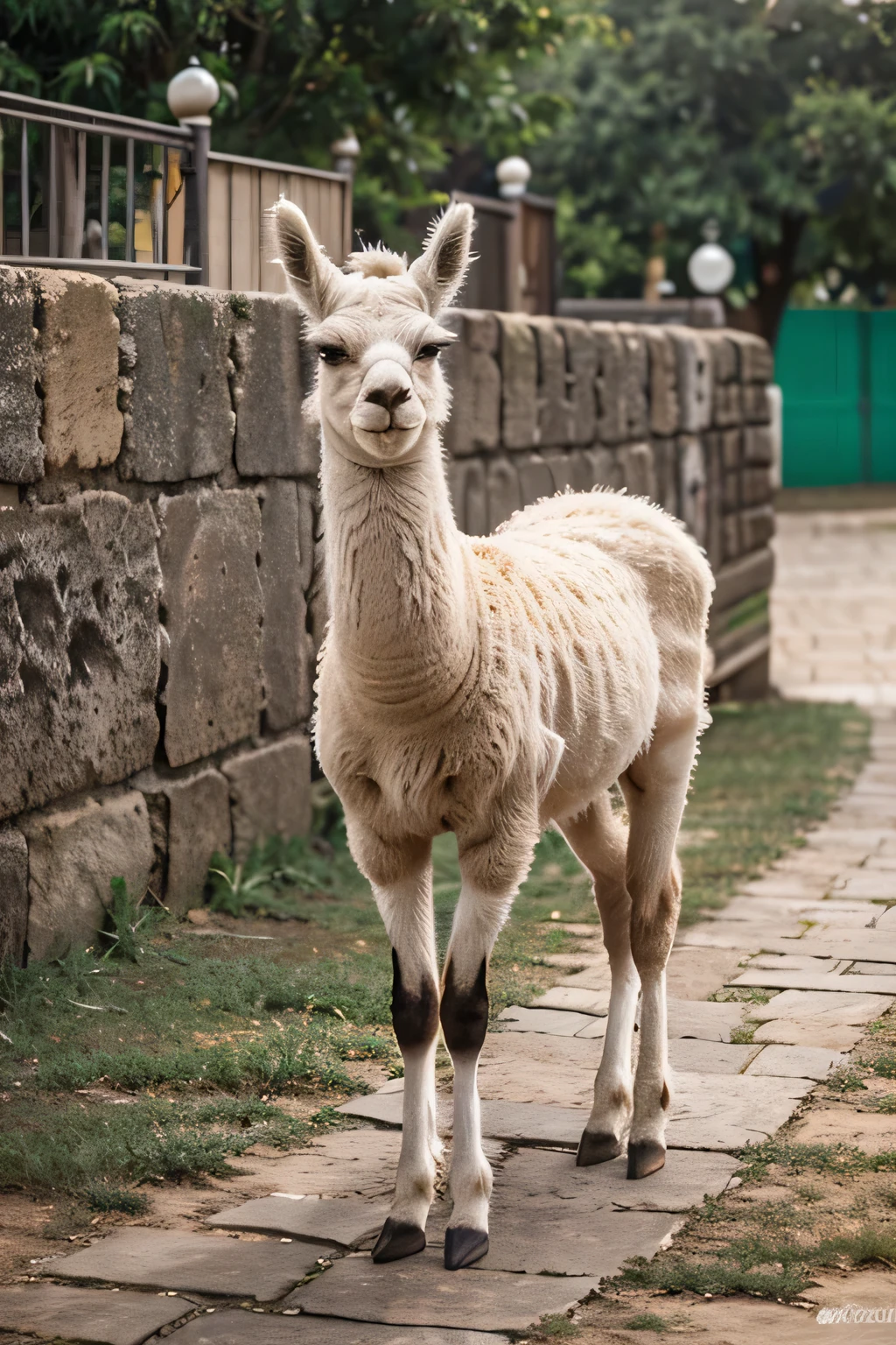 imagen de una llama coja