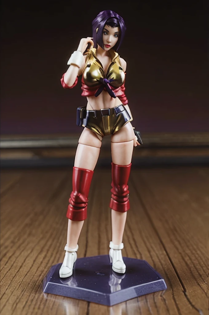 (Street Fighter Chunli),(Chun Li's classic look),(Two hair buns)Chun- li,Muscular woman posing for a photo, Crop top and(Abs), (Small chest 1.2),(Sexy clothing 1.2),Fitness woman, Perfect muscle structure, athletic body build, Sexy muscles, Body movement,Attractive body,(Firm 135 lens,Lower photographic angle,Studio lighting