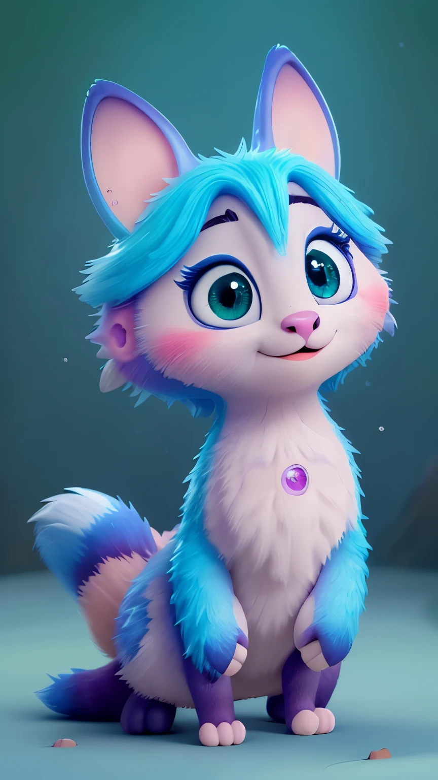 

"Descreva uma raposa encantadora com olhos deslumbrantes, as if straight out of a Disney movie. Explore sua pelagem macia, your captivating expression and the magical sparkle in your eyes."