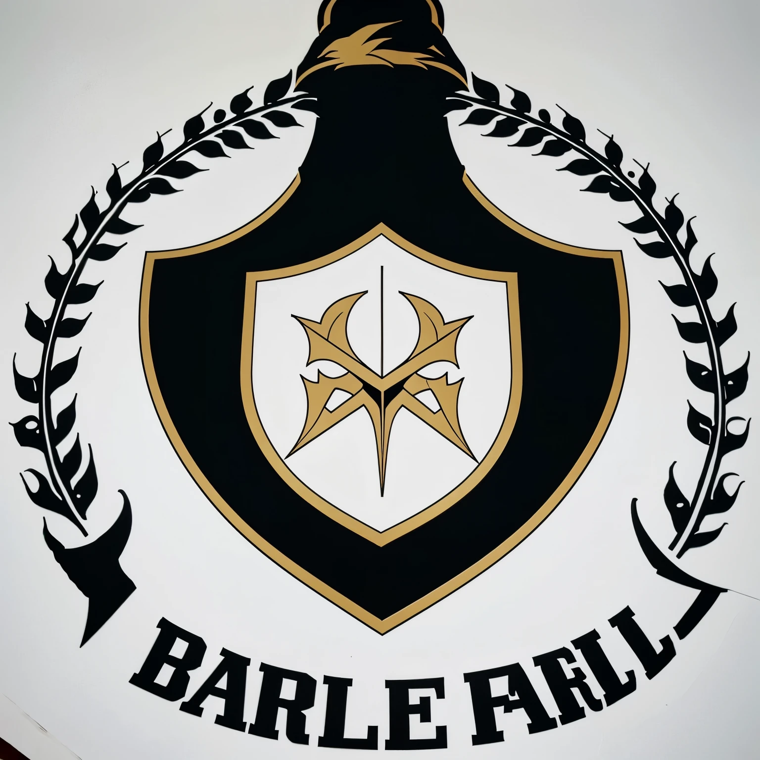 Soccer logo with the letters “Real Barril FC”