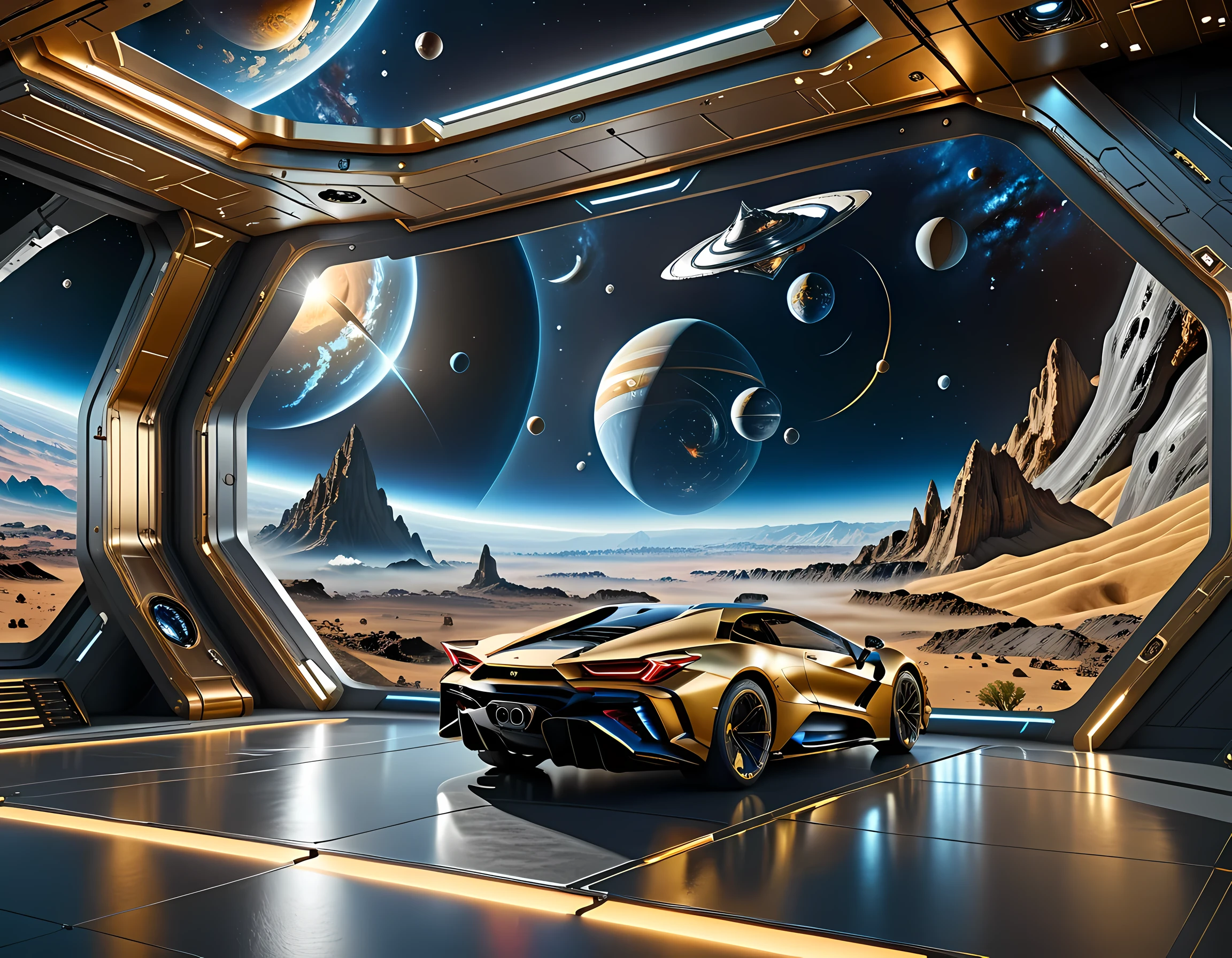 ((landscape)), Age of Discovery in space era, star fleet, warp, filled with dreams, Uplifting, advanced technology, near future, dramatic angle, beautiful scene, 32k, ((photorealism, hyperrealism, three-dimensional rendering)), ((masterpiece, best quality, ultra-detailed, an extremely delicate and beautiful)), ((extremely detailed CG unity 8k wallpaper)), ((award winning, ccurate, UHD, textured skin, chromatic aberration, perfect anatomy, golden ratio)), (concept art), (exquisite attention to detail), ((perfect_composition, perfect_design, perfect_layout, perfect_detail, ultra_detailed)), ((aesthetic harmony))