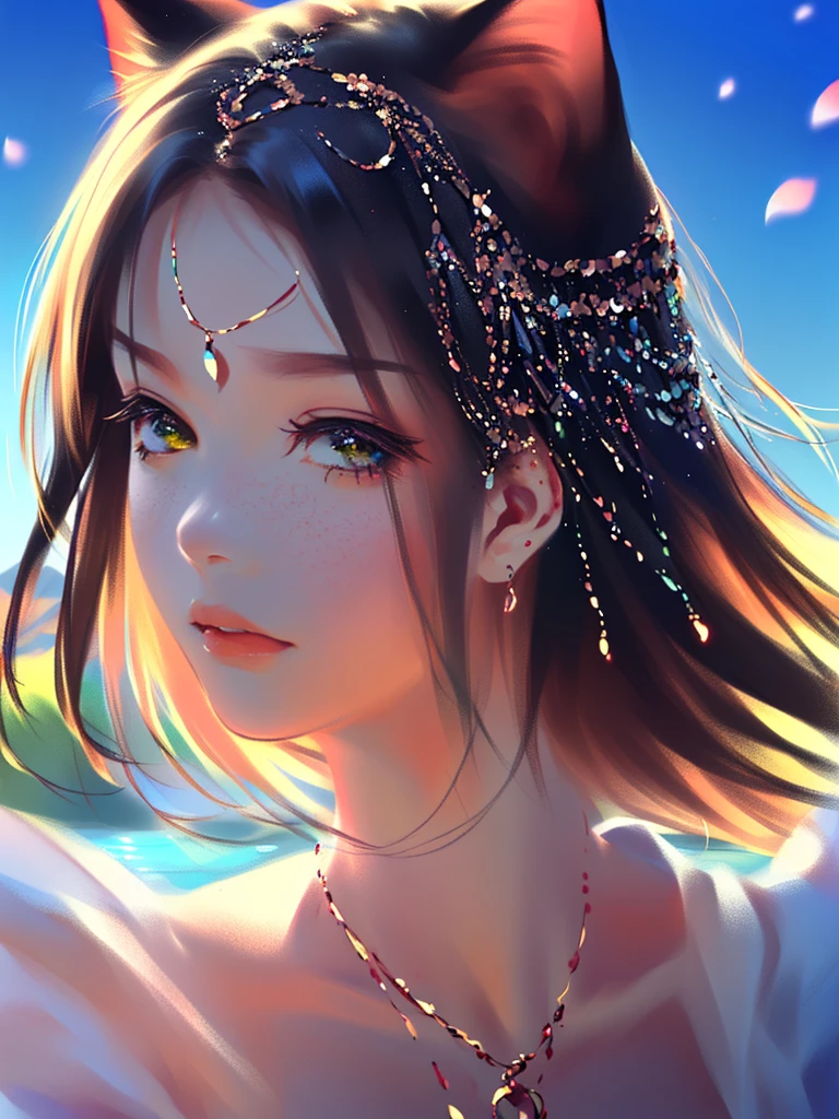 anime style, super fine illustration, highly detailed, dynamic angle, beautiful detailed, 8k, Sea, beach, high school girl in uniform, screaming "asshole", profile, yelling, eyes closed, tears streaming down her face. very good illustration, High detail, dynamic angle, beautiful detailing,2D, (Best quality, masterpiece, Beauty, tenderness), Anime, Highly detailed face, very detailed eyes, very detailed background, Ideal lighting, Whole body, 1 girl, One, (Very detailed cat ears), (Very detailed ears behind the hair), Finely detailed eyes, ears covered with hair,