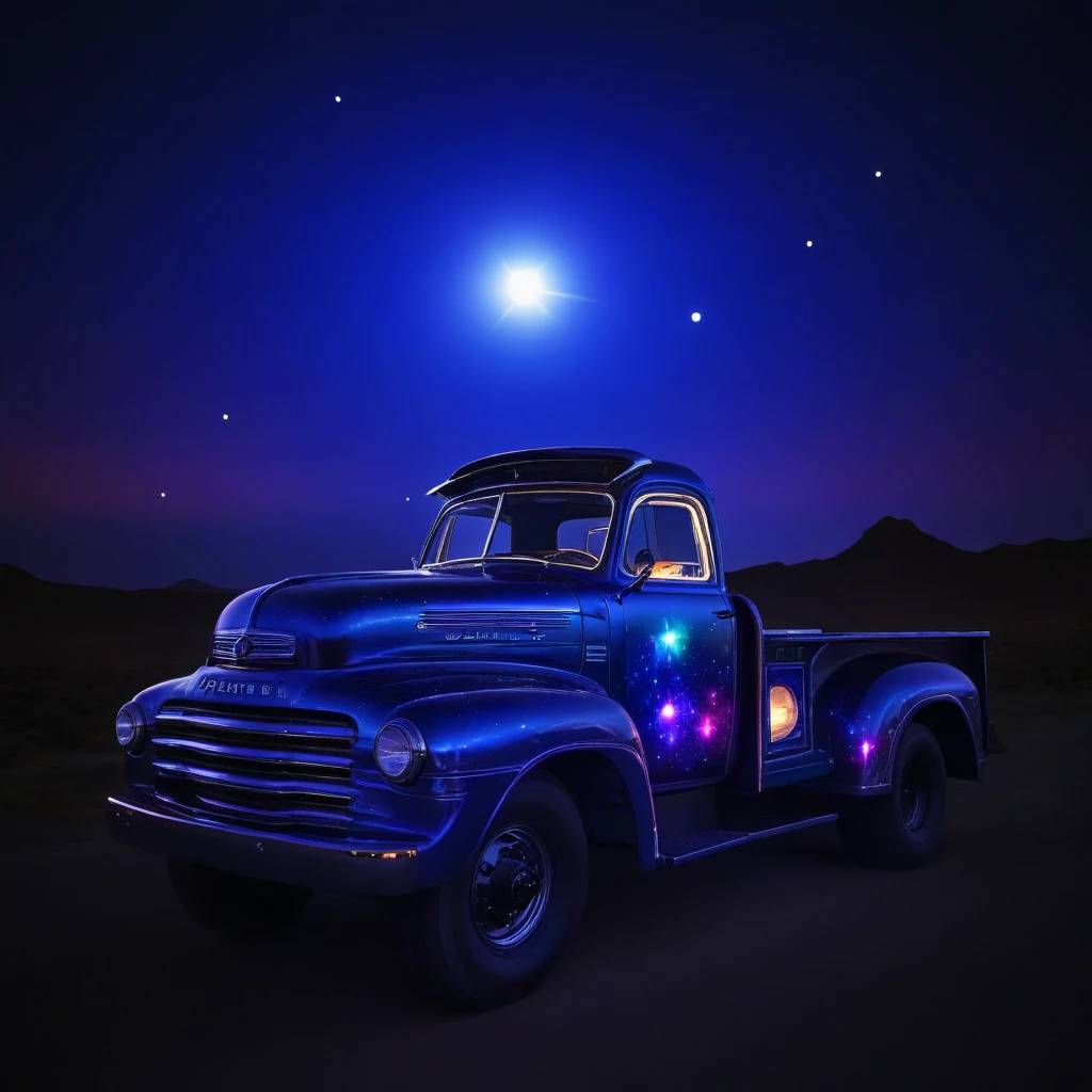 The Super SinisterTruck

In the heart of the city, where neon lights dance,
There roared a mighty truck, a true marvel of chance.# The Super Truck

In the heart of the city, where neon lights dance,
There roared a mighty truck, a true marvel of chance.
Its wheels spun like galaxies, chrome gleaming bright,
A symphony of horsepower, under the moon's soft light.

## The Hood, a Cosmic Canvas

Upon its hood, a cosmic canvas unfurled,
Painted by stardust and dreams of the world.
Nebulas swirled, meteors streaked in flight,
As constellations whispered secrets through the night.

## Headlights, Twin Suns

Its he
Its wheels spun like galaxies, chrome gleaming bright,
A symphony of horsepower, under the moon's soft light.

## The Hood, a Cosmic Canvas

Upon its hood, a cosmic canvas unfurled,
Painted by stardust and dreams of the world.
Nebulas swirled, meteors streaked in flight,
As constellations whispered secrets through the night.

## Headlights, Twin Suns

Its headlights blazed like twin suns at dawn,
Guiding lost souls, weary travelers drawn.
Through interstellar highways, it cruised with grace,
A celestial chariot in this earthly space.

## Exhaust Pipes, Volcanic Vents

From its exhaust pipes, volcanic vents erupted,
Spewing cosmic flames, dreams uncorrupted.
The asphalt trembled, stars blinked in surprise,
As the super sinister truck roared, defying the skies.

## Tires, Celestial Orbits

Each tire spun like a planet in orbit's embrace,
Leaving comet trails, a celestial race.
Gravity surrendered, time bent its knee,
For this super truck transcended reality.

## Tailgate, Portal to Adventure

And the tailgate? Ah, that was the key,
A portal to realms where imagination ran free.
Step aboard, dear traveler, buckle up tight,
For the super truck awaits, ready for flight.

So next time you glimpse a truck with cosmic flair,
Remember the legend of the sinister Lucifer super truck rare.
Decked out in wonder, fueled by dreams,
It roams the highways, where reality gleams.
