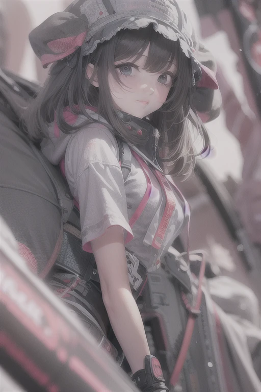 (Low Saturation:1.5),anime,1girl,pov,masterpiece,high quality,High resolution,HD,4K,8K,portrait,closeup upperbody,viscous paint,