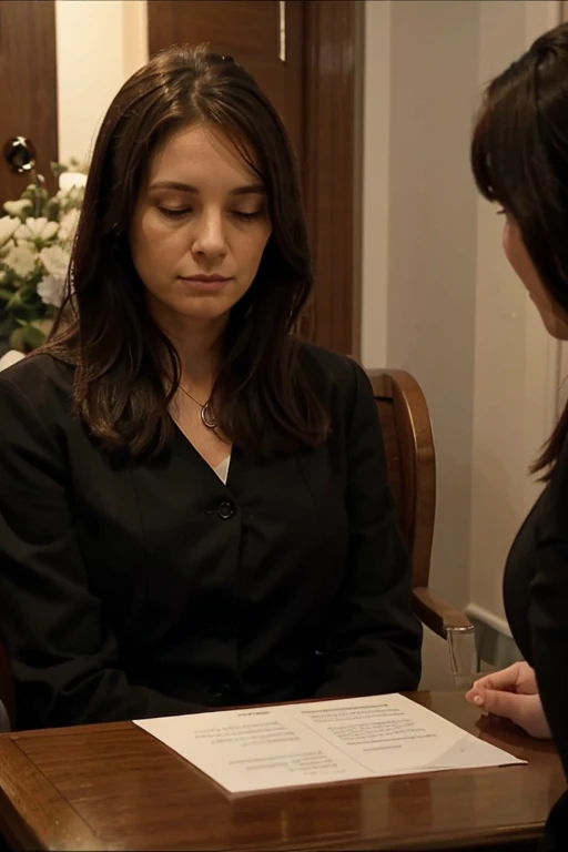 At a friend's funeral, A woman receives a posthumous letter that reveals an astonishing story