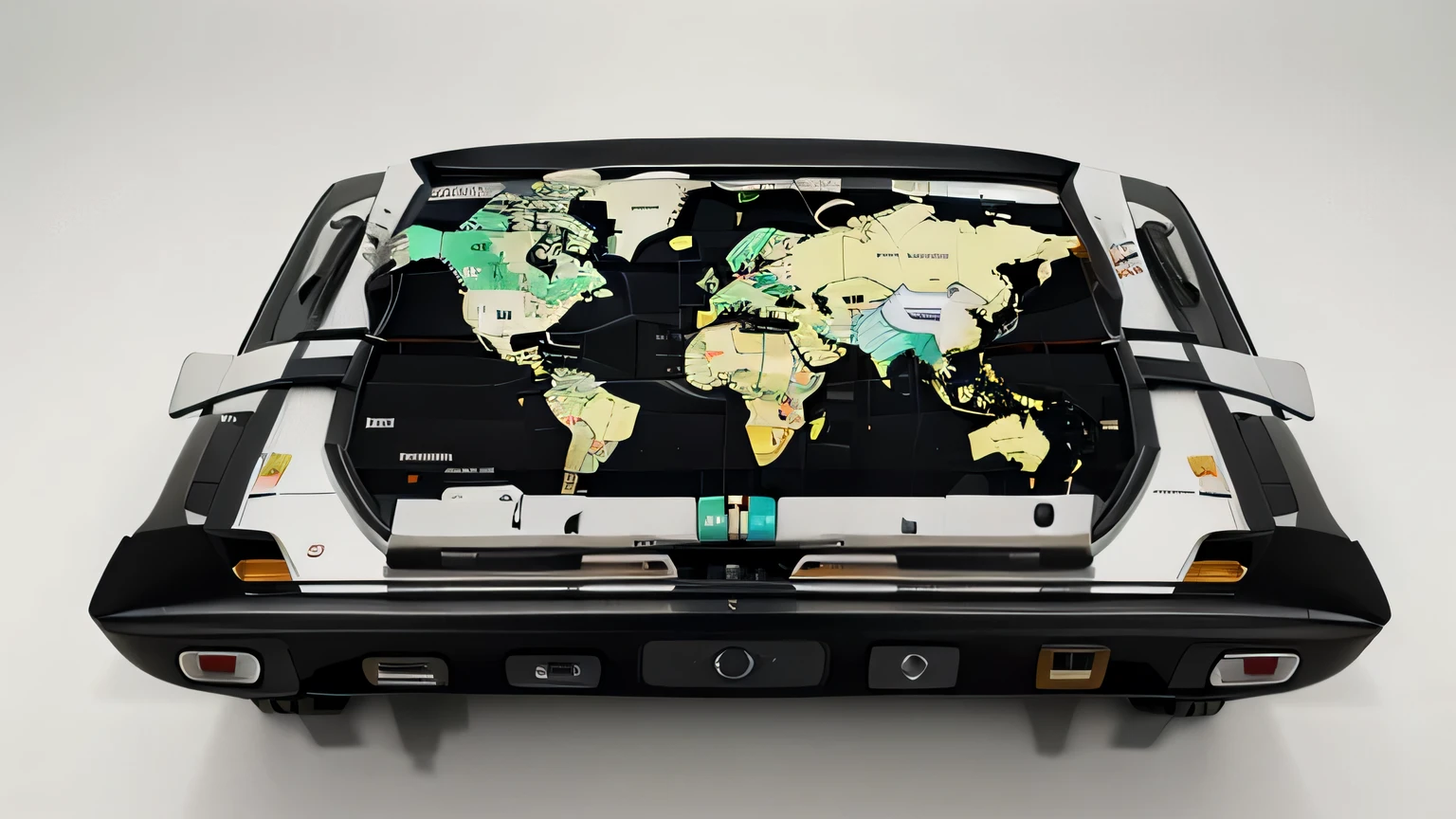 brazillian car, digital art, with map, gps, satellite, tracking, wallpaper, 4k, uber like, futurist, arduino,gsm module, sim card module, android phone,smartphone, uber, circuit board, computer board.