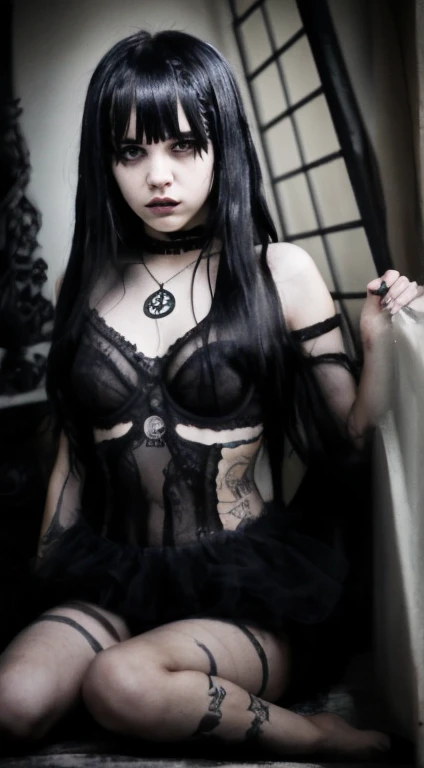 nude emo girl