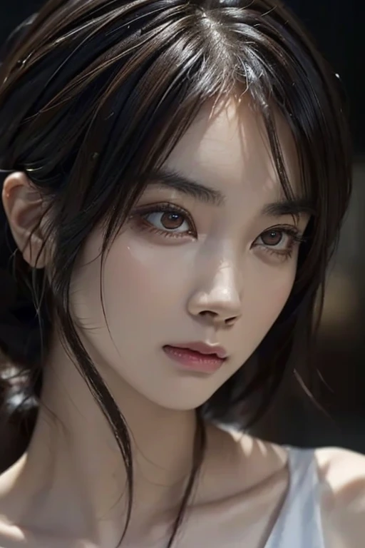 Rough Craft'S Worldから来た女性のエイリアン, highly detailed artistic photography, midnight aura, Night Sky, Detailed gorgeous face, dream-like, Shine, Backlit, Glamour, Sparkling, (very detailed face and eyes:1.2), (High resolutionの光る赤い目:1.4), Perfect Anatomy, (A beautiful, toned body:1.5), (Moisturized Skin:1.2), No makeup, (Cat:1.1),(Thick eyebrows:1.2), Long canines. Smooth, extRa High resolution, 8K, Unreal Engine 5, Ultra-sharp focus, Art by Alberto Seveso, germ of art, Barbaric, SF, Complex芸術作品の傑作, evil, Matte Movie Poster with Image, Golden Ratio, Trending on CGsociety, Complex, wonderful, ArtStation Trends, author: germ of art, H. R. Giger and Beksinski, very detailed, Rough Craft'S World, Cthulhu, vibration, Draw a movie character, Ultra high quality model, Cinematic Quality, Detail up, (Complex details:1.2), High resolution, High resolution, draw faithfully, (Thick eyebrows:1.2), (Big scarlet eyes:1.3)