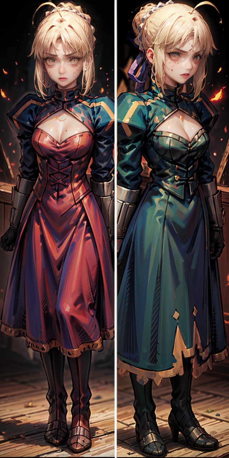 ((master-piece)),(((bestquality))),(Character design sheet, Same character.., Front, side), A Beautiful Girl,blue colored hair, albio, Red Eyes, long-haired, annoyed, Front leaf only, Separate from each other.., fins, balance, jewelry, sharpt teeth, shouting, sparkling eyes, high-detail, ((4 expressions)), Jungle Theme, ((Scab on the front leaves, Glossy lips, Glossy skin, (((There are only four fronts.))), (((Only four references))), lustful smirking smile face red blushed red cheeks, 2 high heels feet together, full body bondage latex girl (black background) standing by wooden pole bondage, shibari, bondage, bdsm, rope, gag, ball_gag, phSaber, phAltoria, phAlter