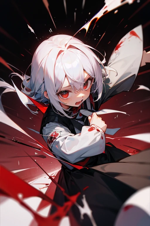 blood return、cute、panic
